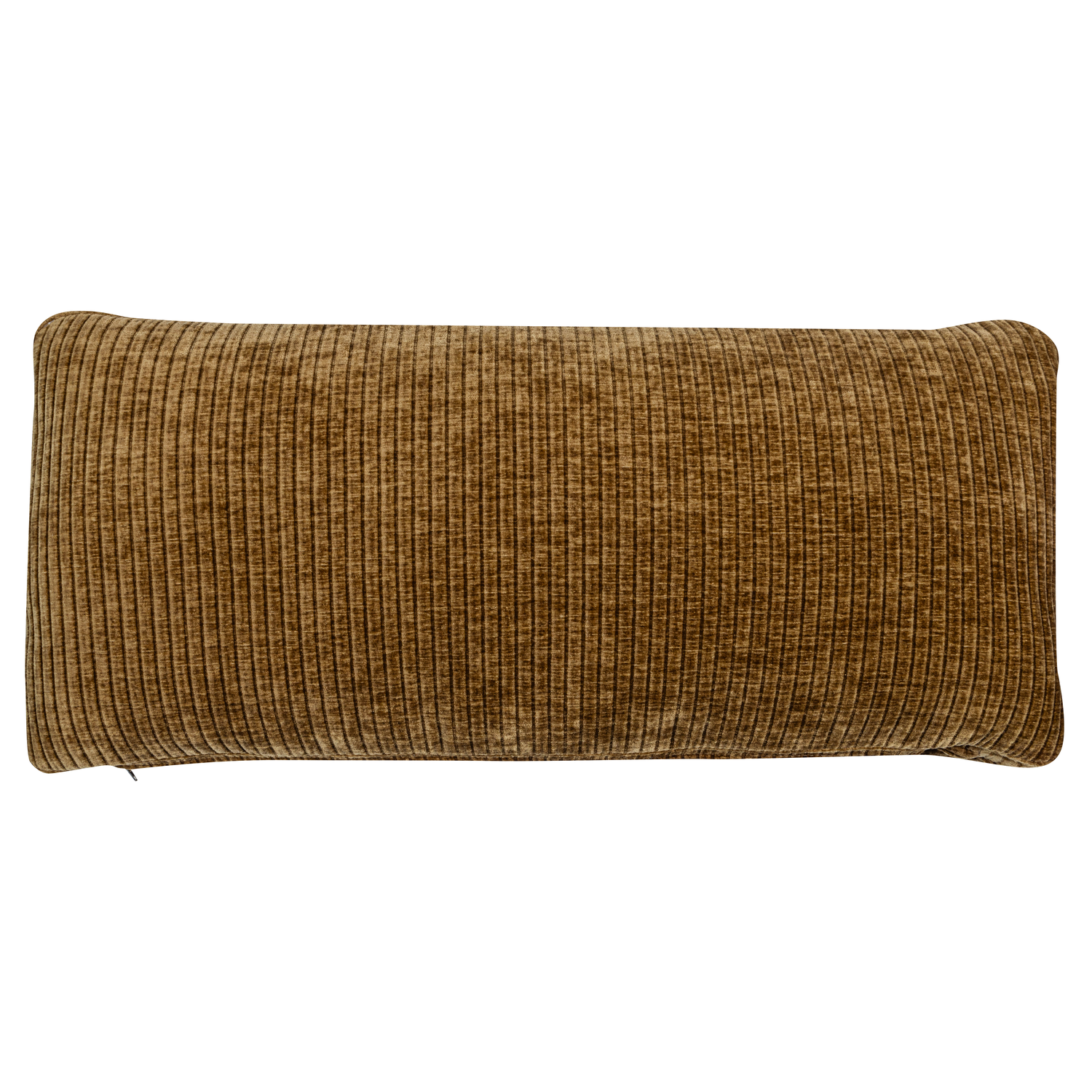 WOOOD kussen Mojo – Geweven Ribstof – Honinggeel – 30x70x10