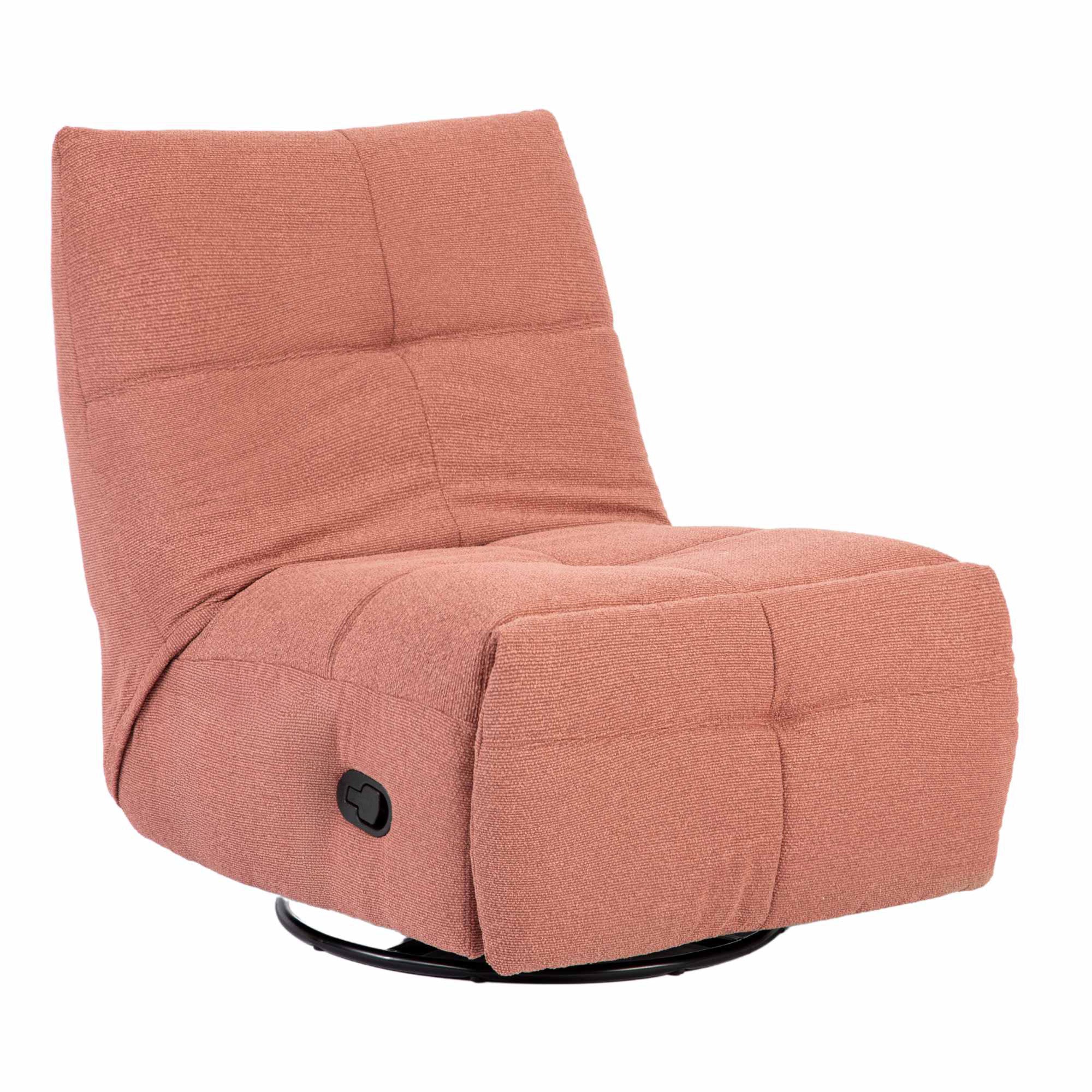 Starfurn fauteuil Lazy – roze – 103x82x96cm