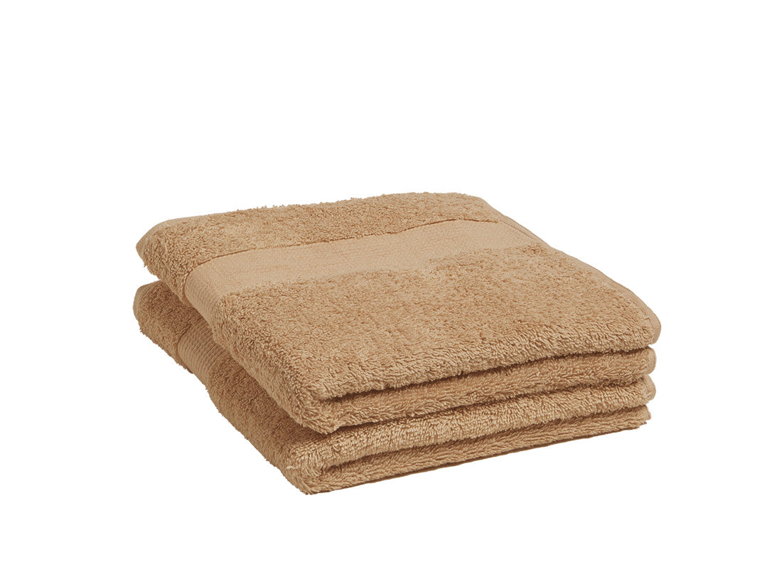 Yumeko handdoeken Terry – honey – 50×100 – 2 st