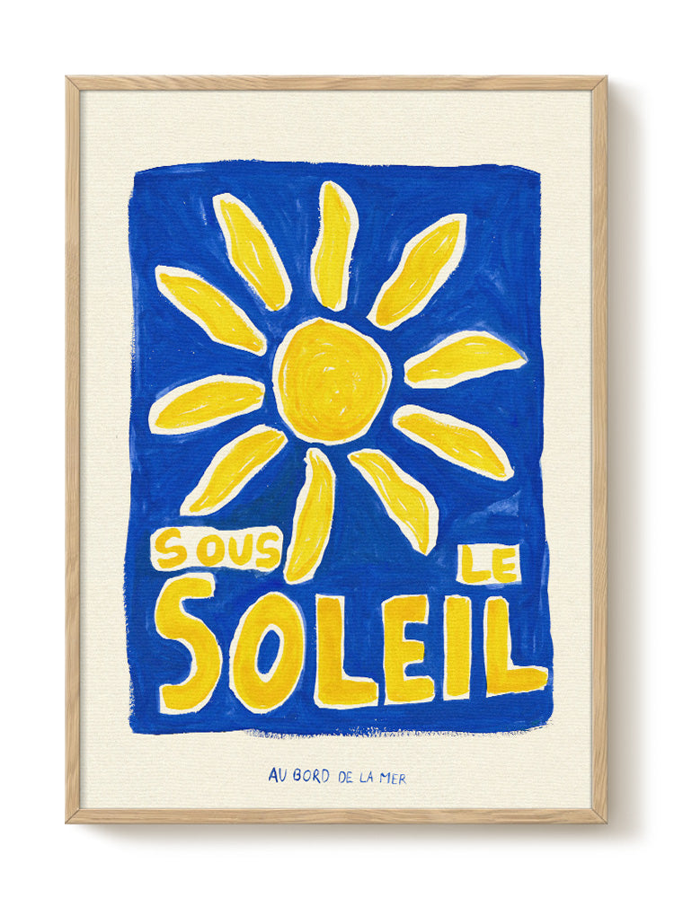 Abbie Franks – Sous le Soleil – PSTR studio Kunst Poster