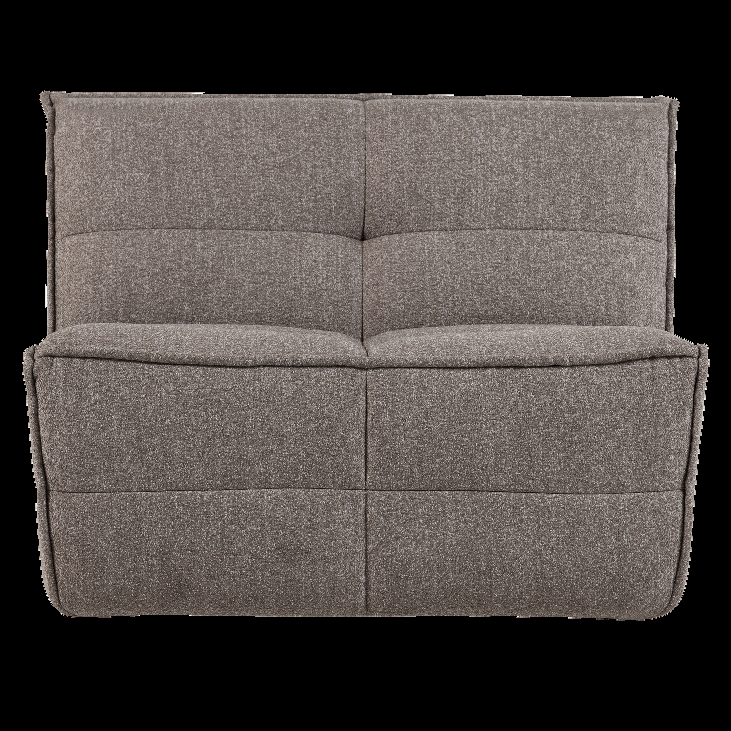 vtwonen 1-zits element Cluster – Bouclé – Middenbruin – 82x105x92