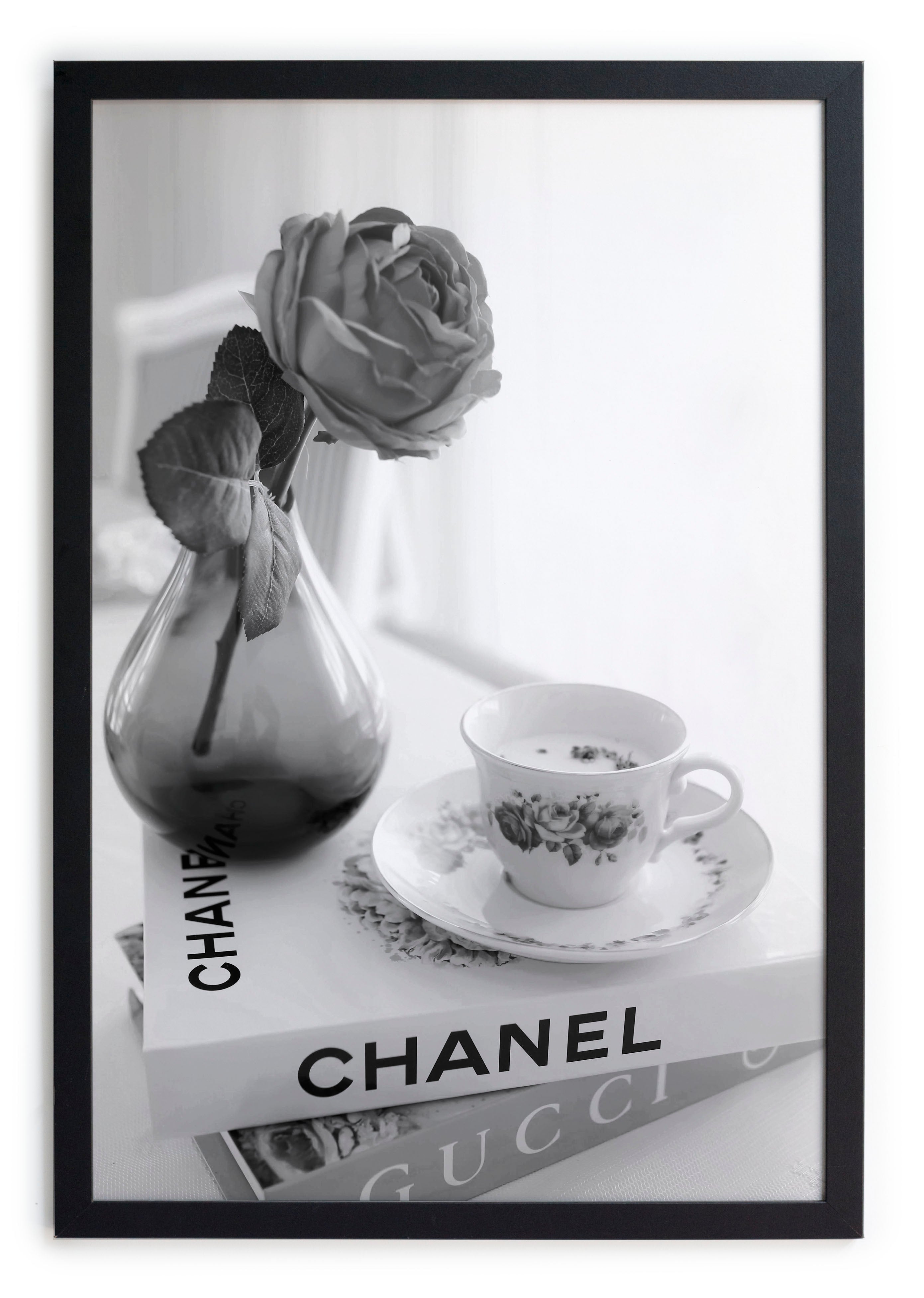 Zwarte lijst met kader 40×30 Gucci