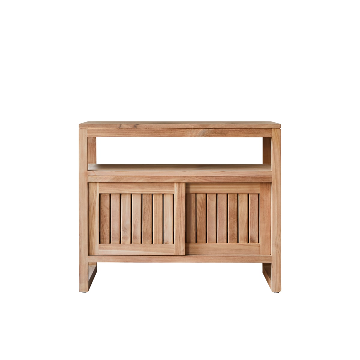 Tikamoon Opbergmeubel in massief teak 90 cm – Naturel