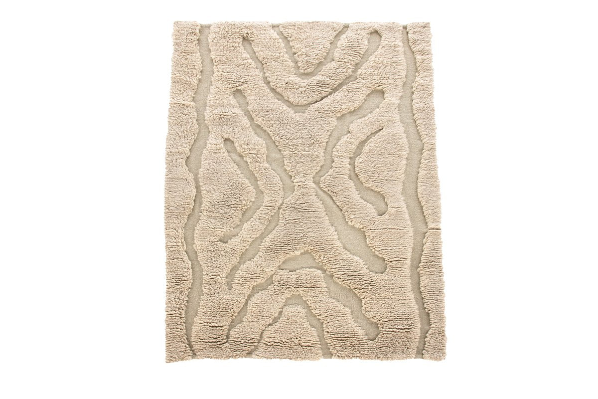 Rebellenclub Vloerkleed Notte – beige – 240 x 170 cm