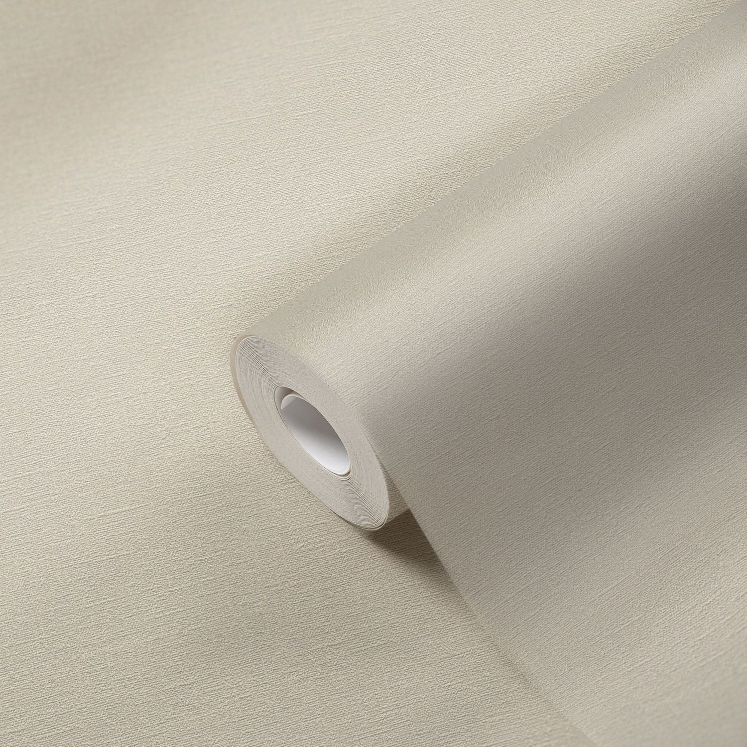 A.S. Création behang effen beige en grijs – 53 cm x 10.05 m – AS-37603
