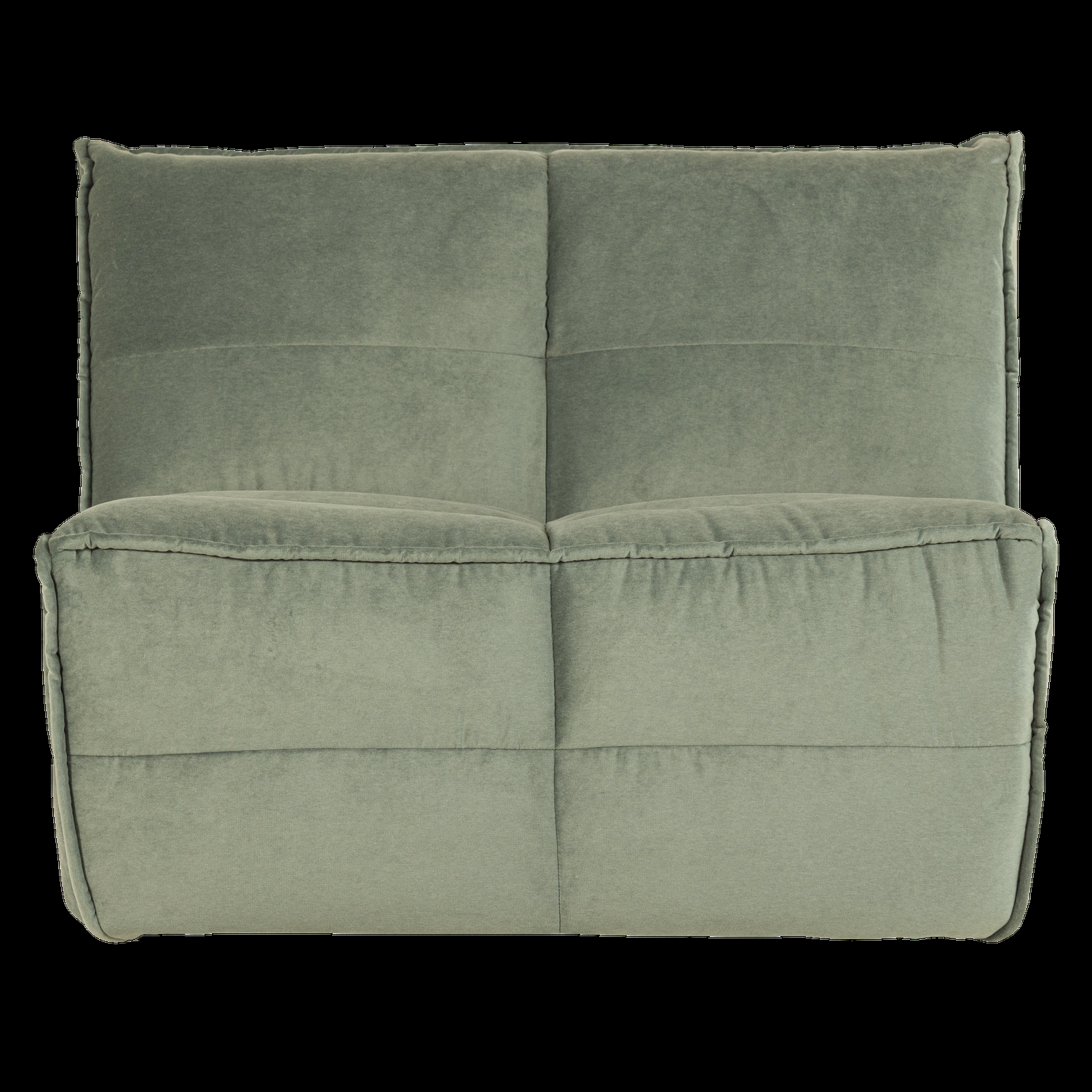 vtwonen 1-zits element Cluster – Velvet – Pistache Groen – 82x105x92