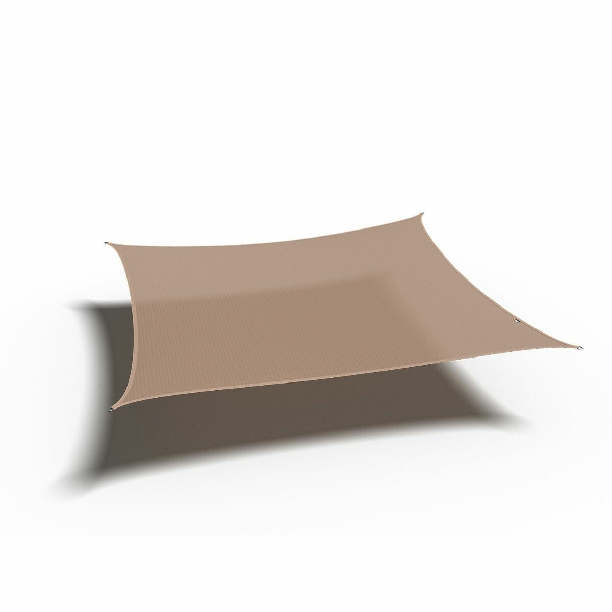 Platinum schaduwdoek Coolfit vierkant zand 5.0×5.0x5.0x5.0m