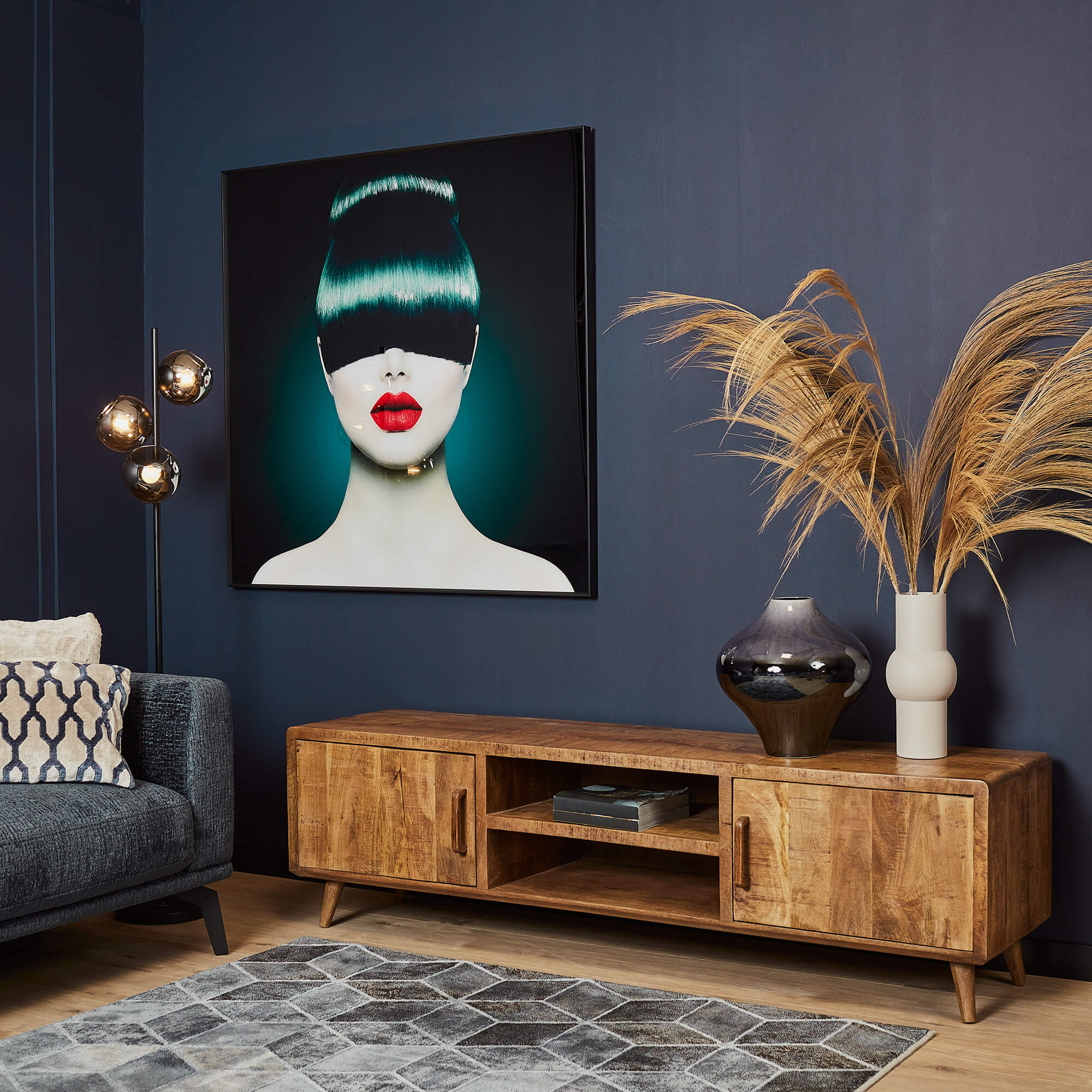Starfurn tv meubel Omaha – bruin – 45x180x55cm