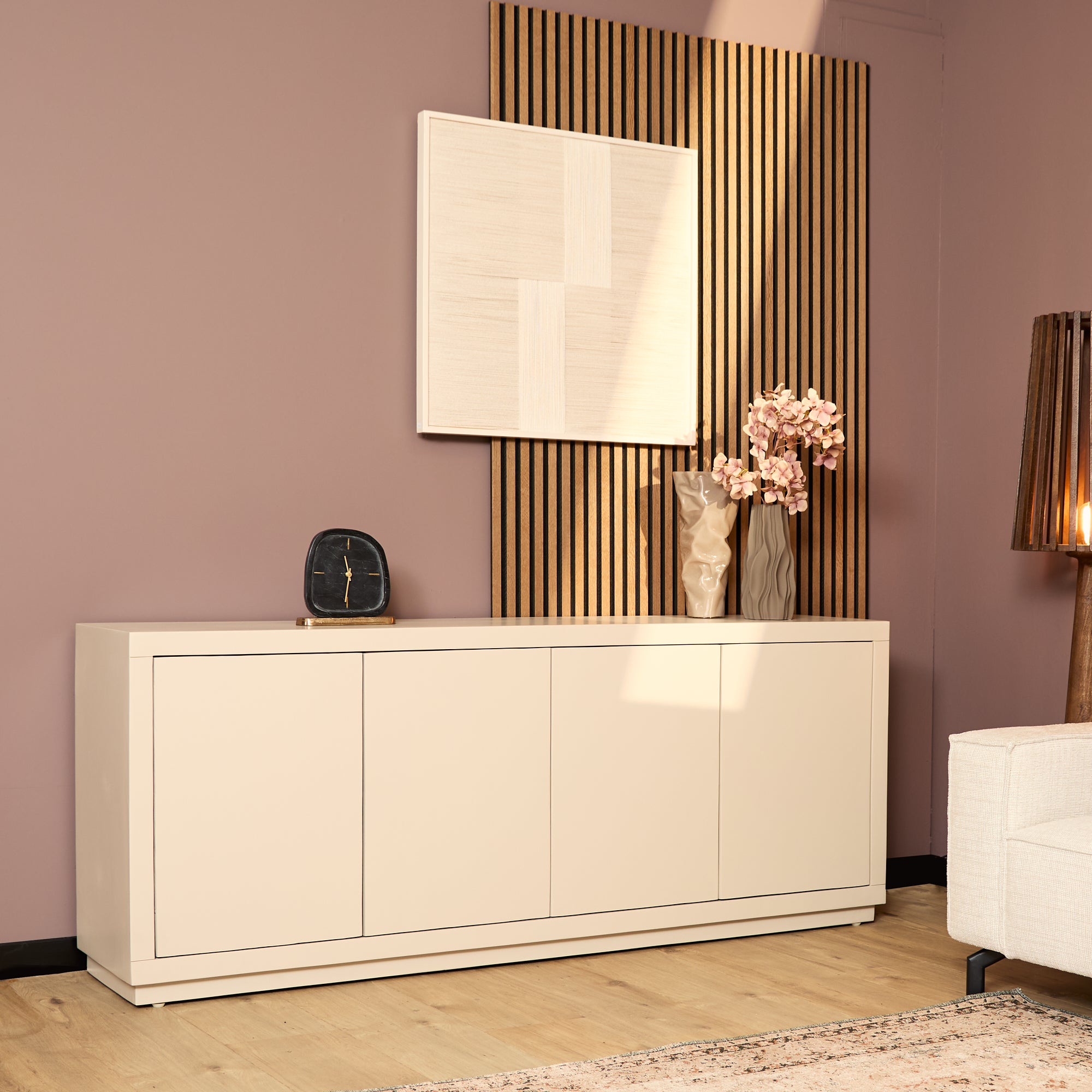 Starfurn dressoir Brussel – beige – 45x200x80cm