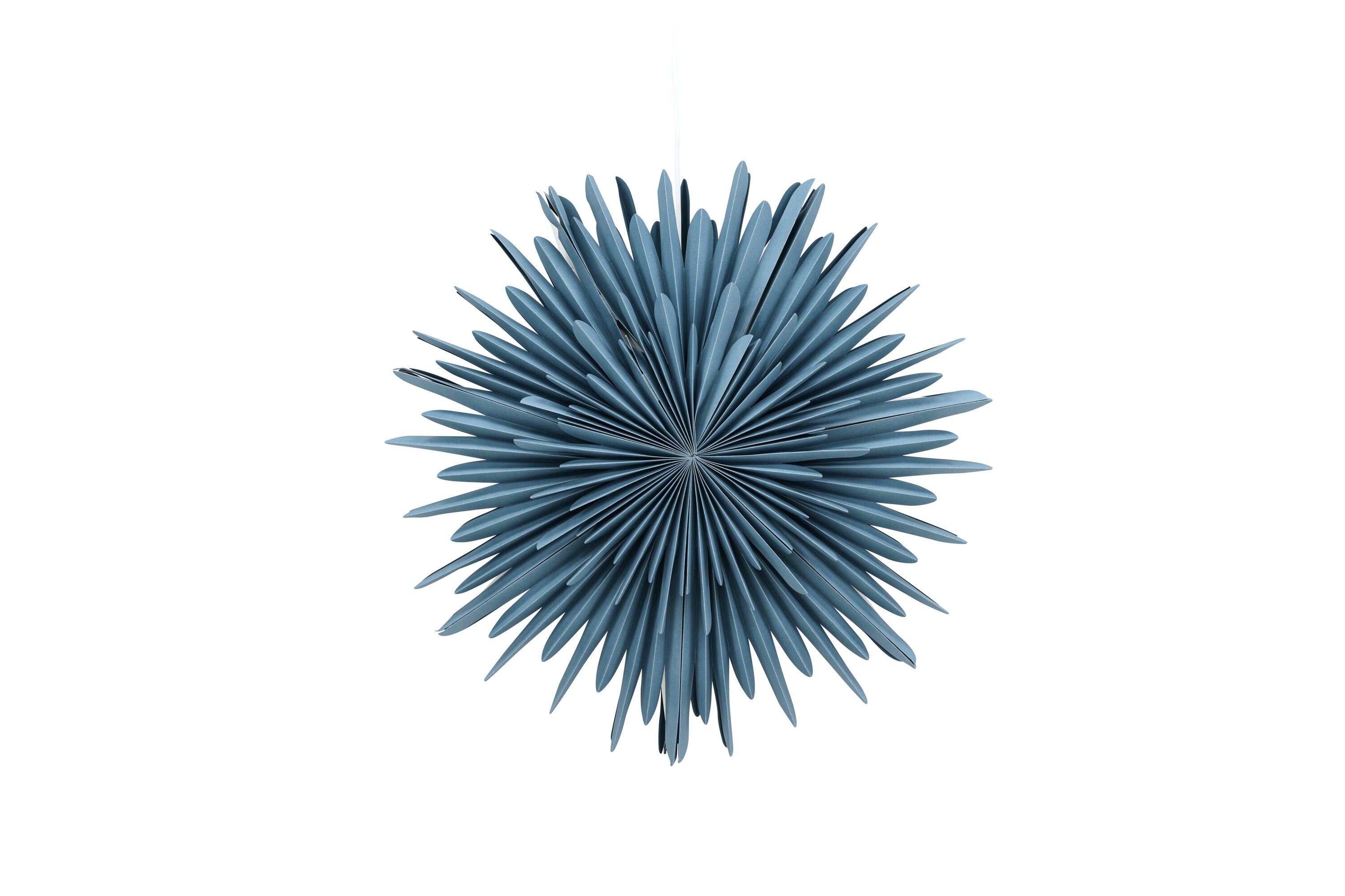 Rebellenclub Hanglamp Osaga – blauw – Ø 60 cm
