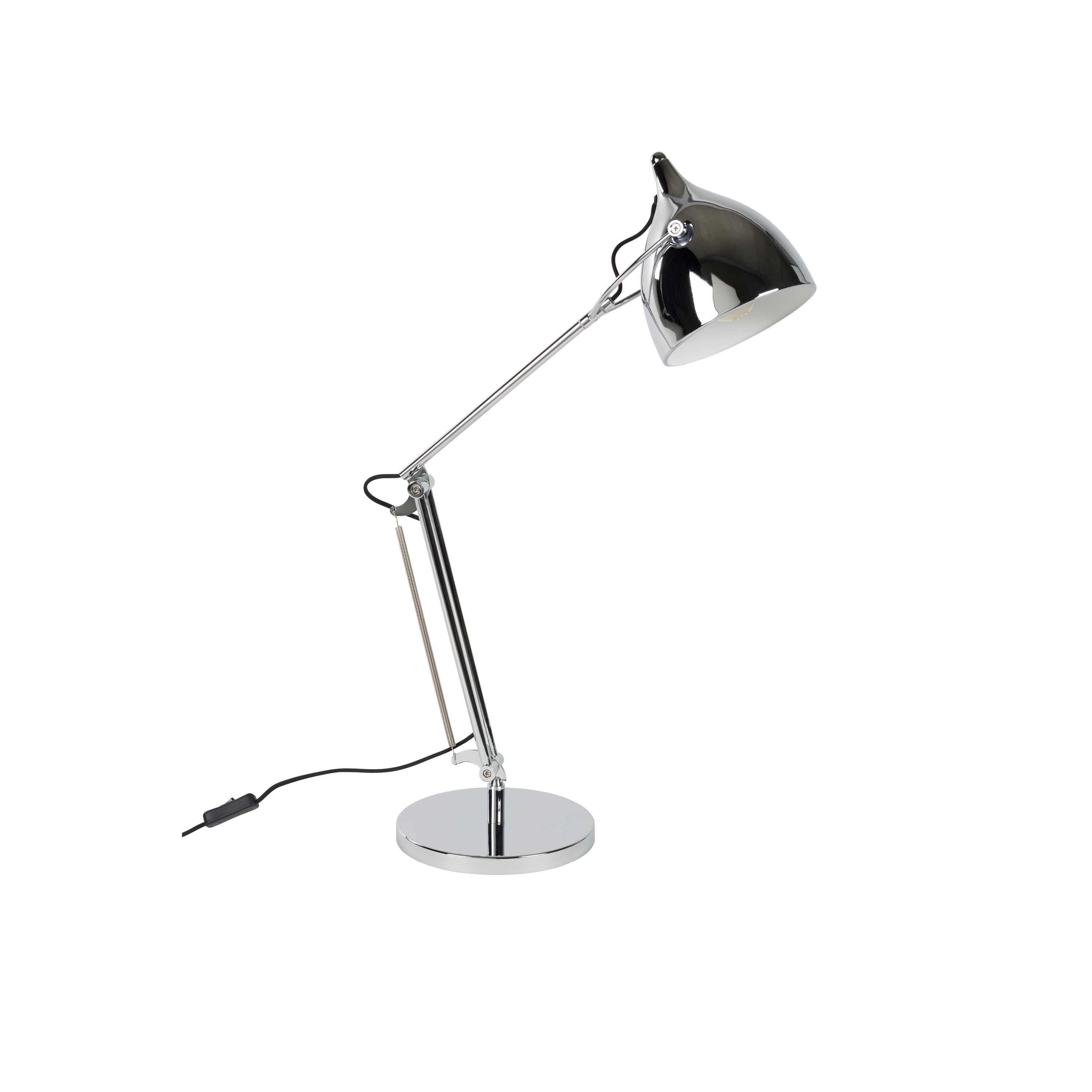 Zuiver Reader Bureaulamp Chrome – Zilver