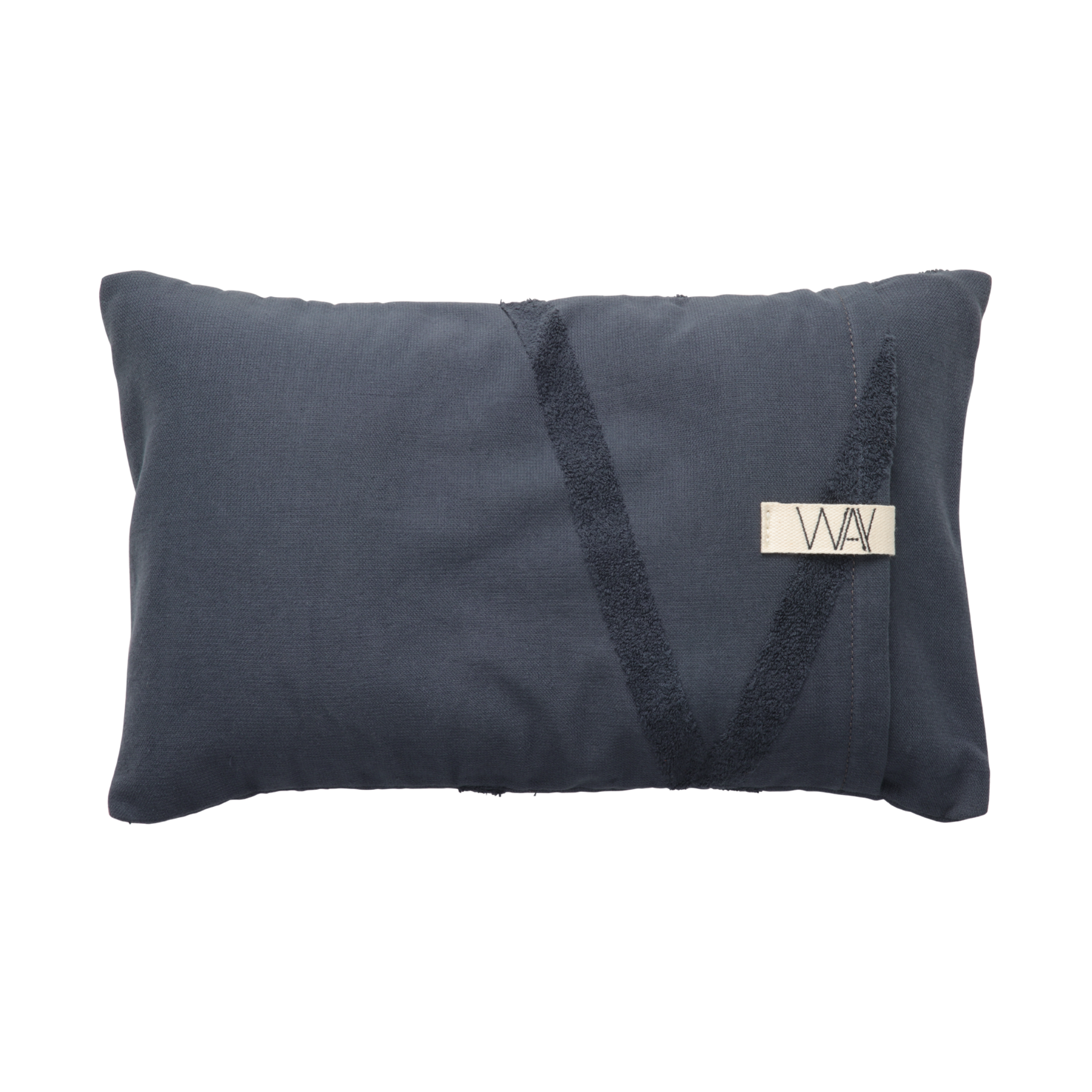 WAY strandkussen – 40 x 25 cm – Charcoal