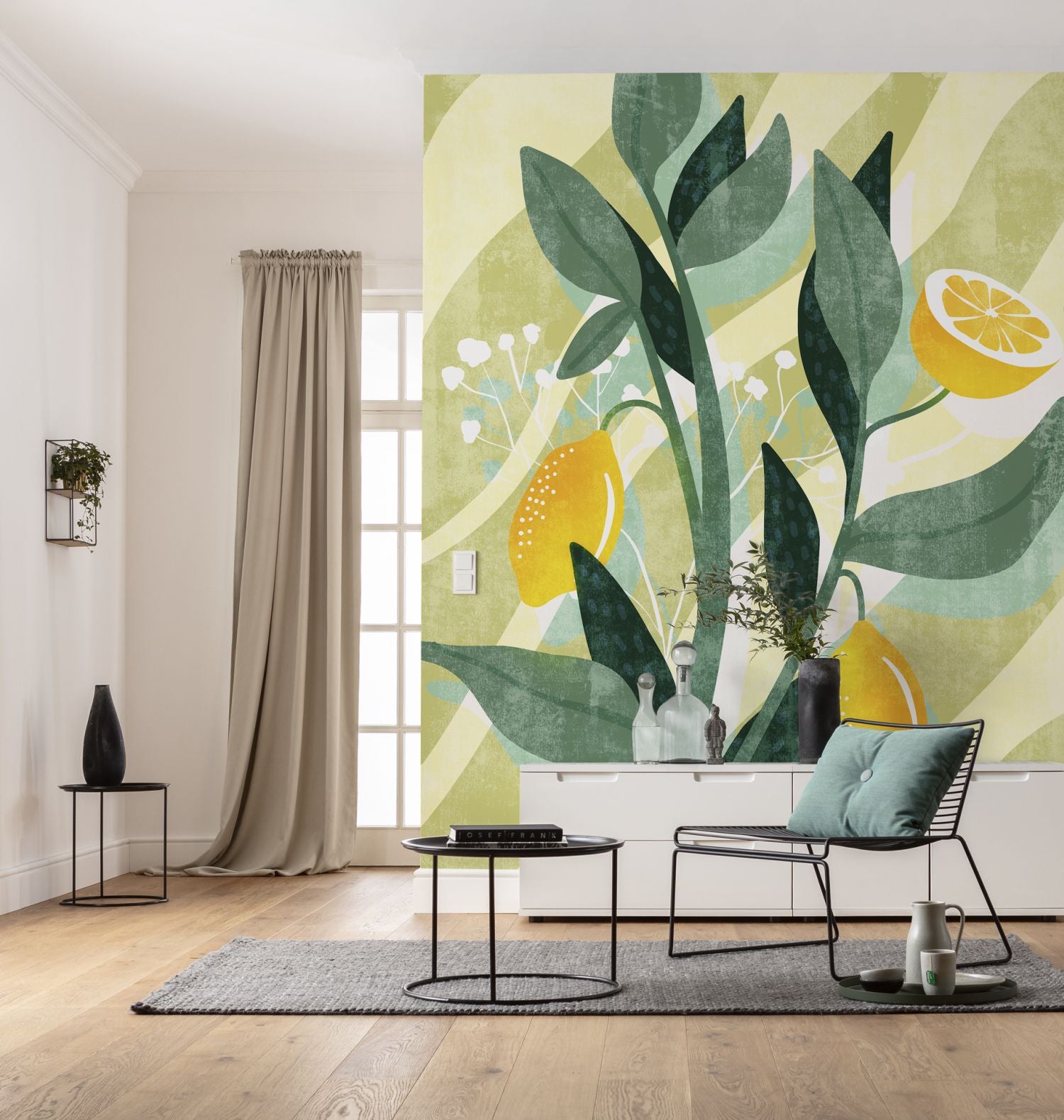 Komar fotobehang fruit groen en geel – 200 x 250 cm – 611178