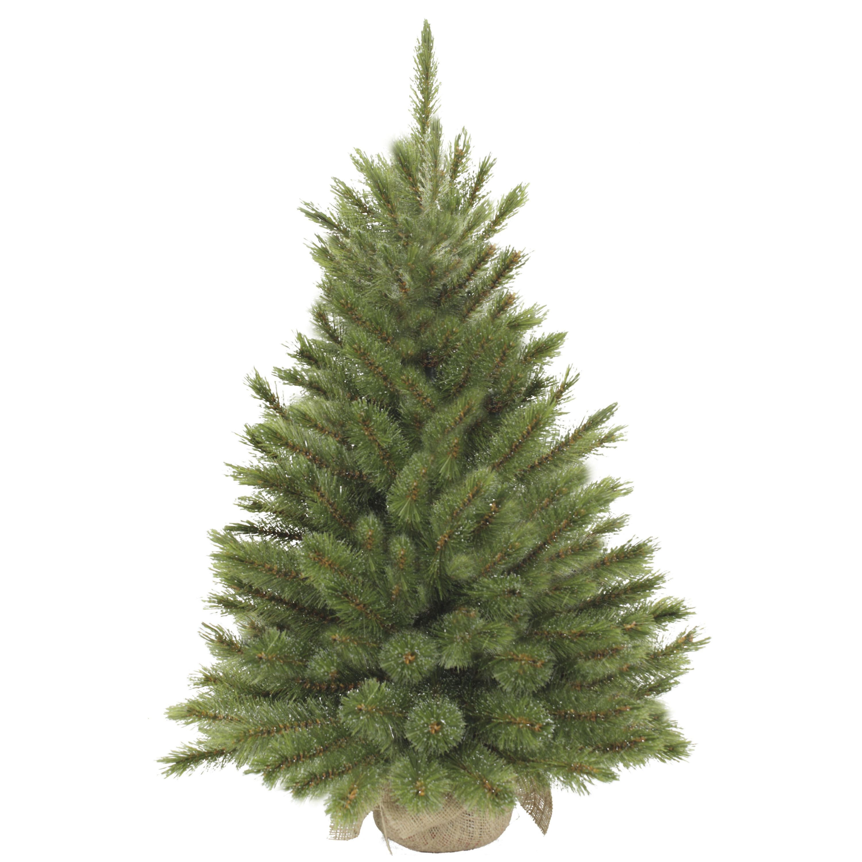 Triumph Tree Forest Frosted Kunstkerstboom in Jute – H90 x Ø62 cm – Gr
