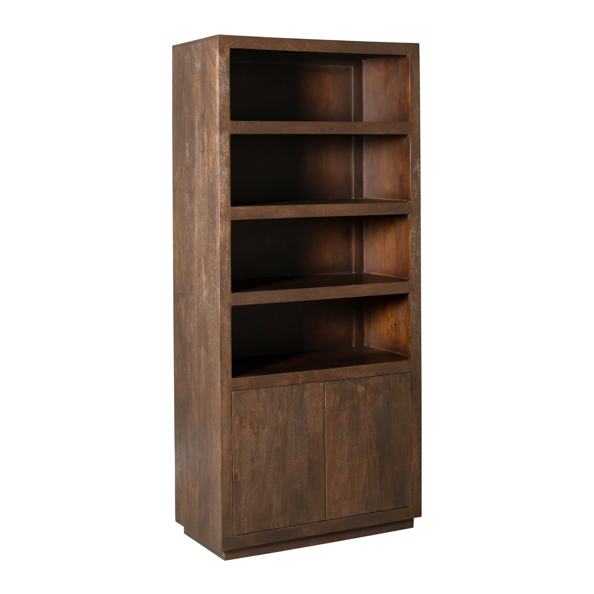 Starfurn boekenkast Brussel – bruin – 45x90x200cm
