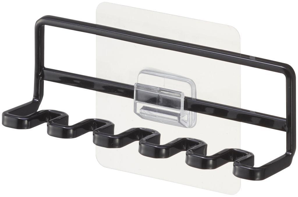 Yamazaki Zelfklevende Tandenborstelhouder – Tower – Zwart