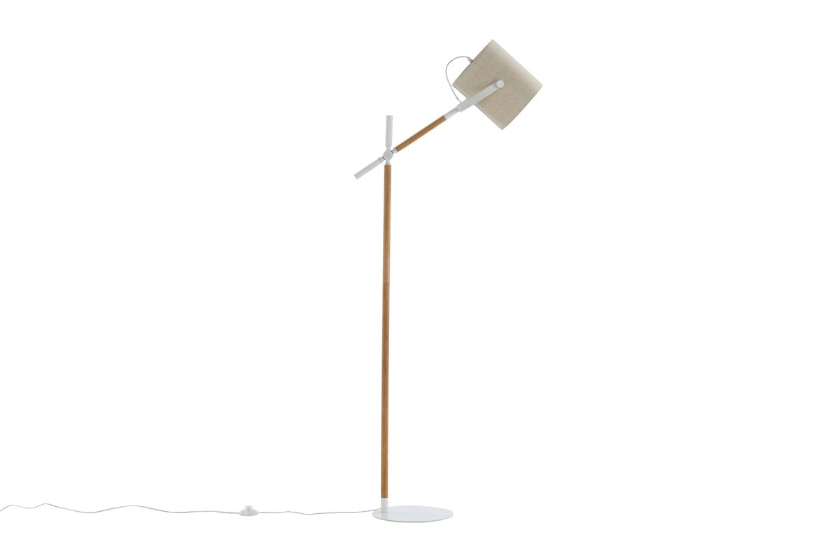 Rebellenclub Vloerlamp Piero – wit