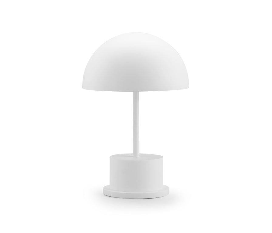 Printworks Oplaadbare Tafellamp – Riviera – Wit