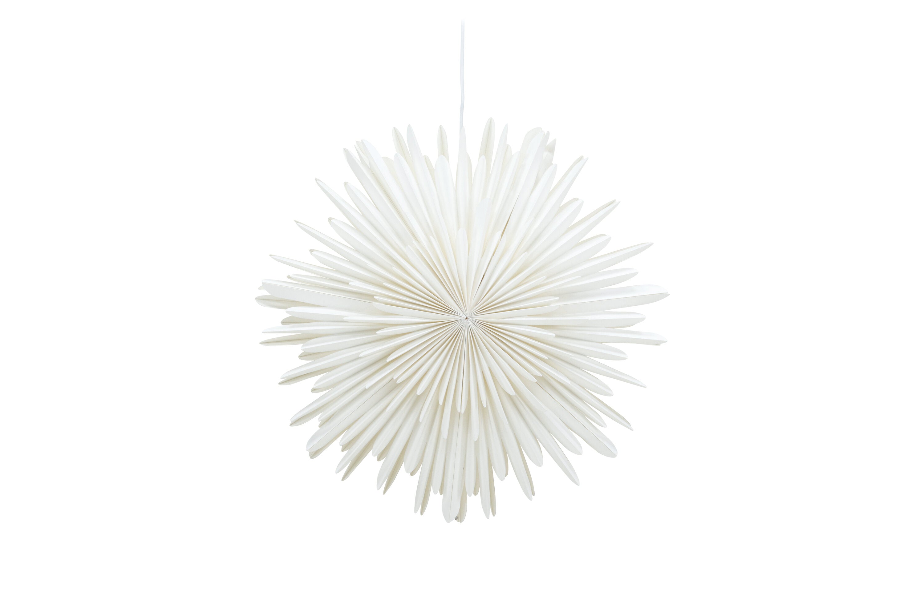 Rebellenclub Hanglamp Osaga – wit – Ø 60 cm