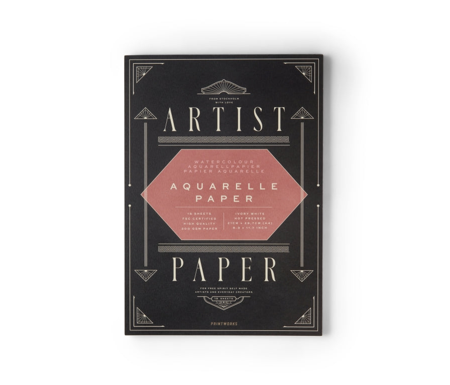 Printworks Aquarelpapier – Aquarelblok
