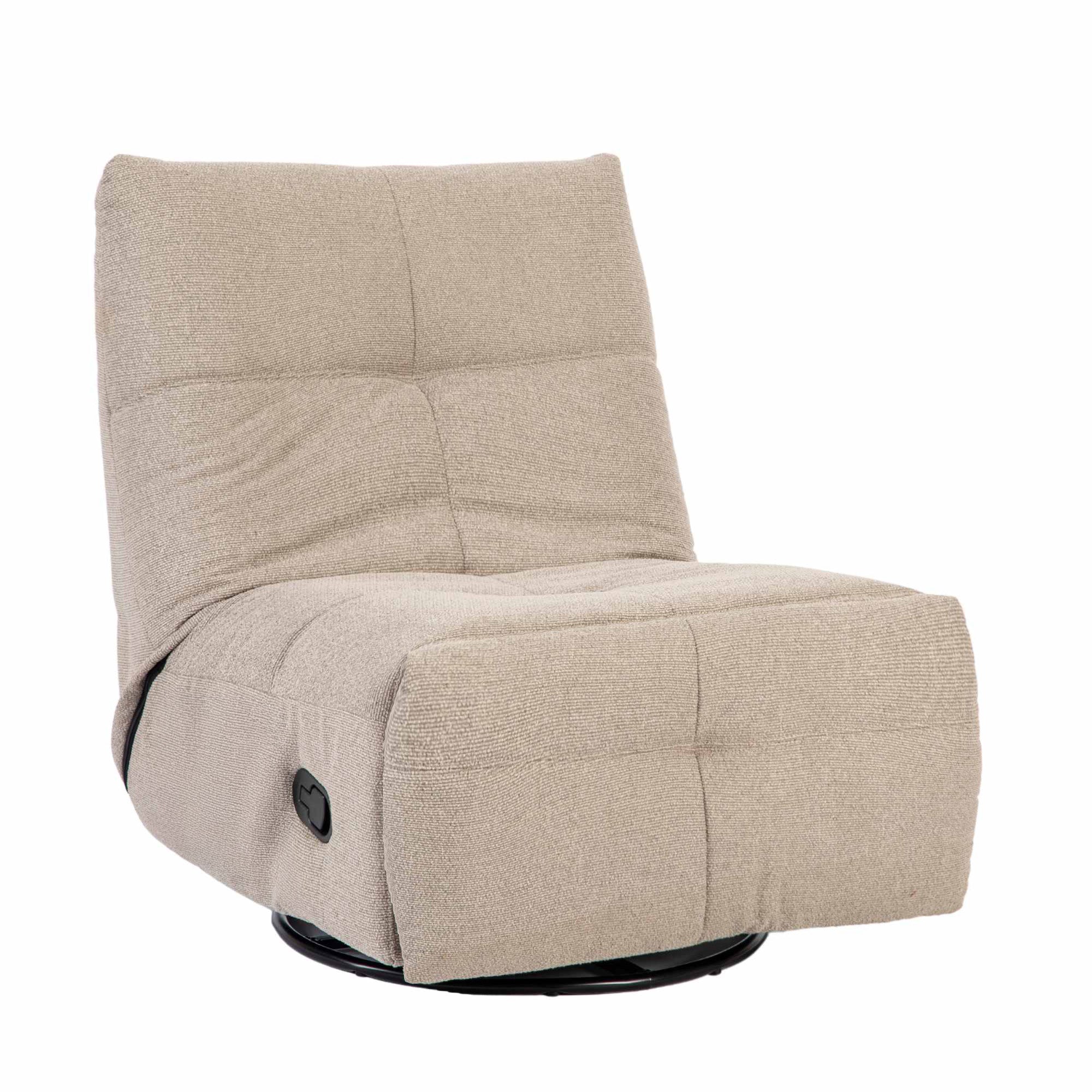 Starfurn fauteuil Lazy – taupe – 103x82x96cm