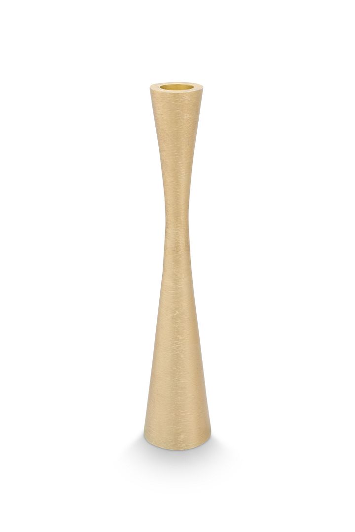 vtwonen Kandelaar van Metaal – Woondecoratie – Goud – 25,5cm