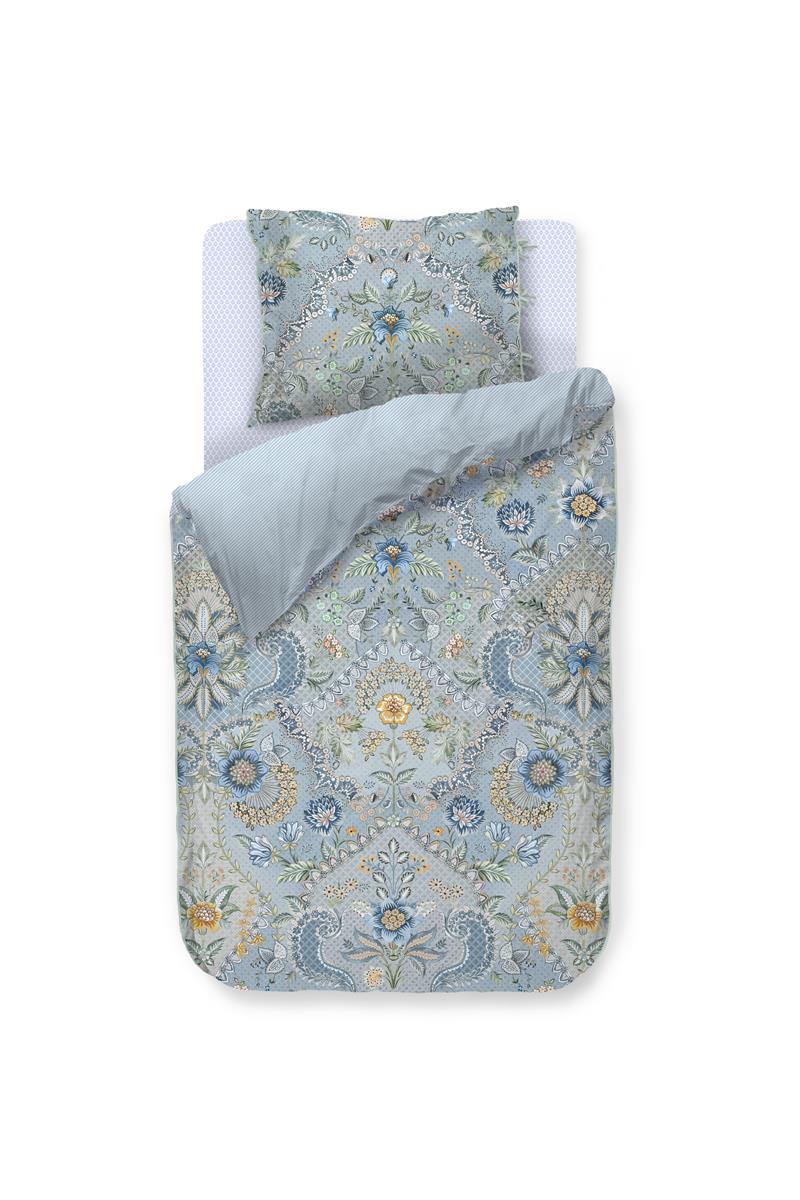 Pip Studio dekbedovertrek Saluti Grandi – 140×200/220 cm – licht blauw