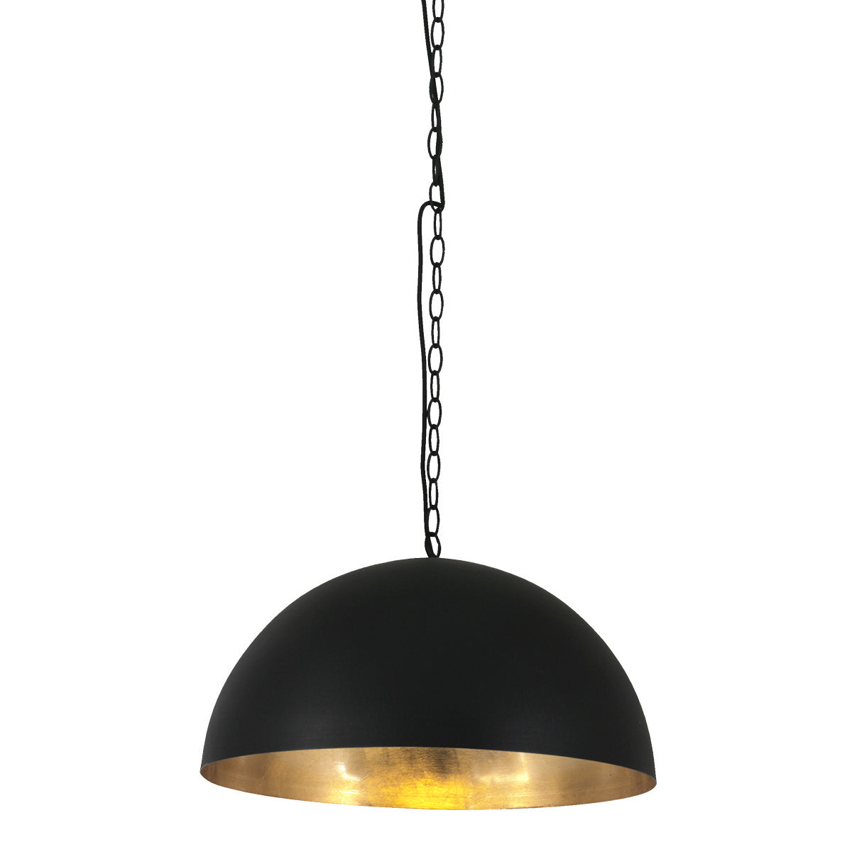 Steinhauer hanglamp semicirkel – 1 lichts – 50x 180 cm – zwart
