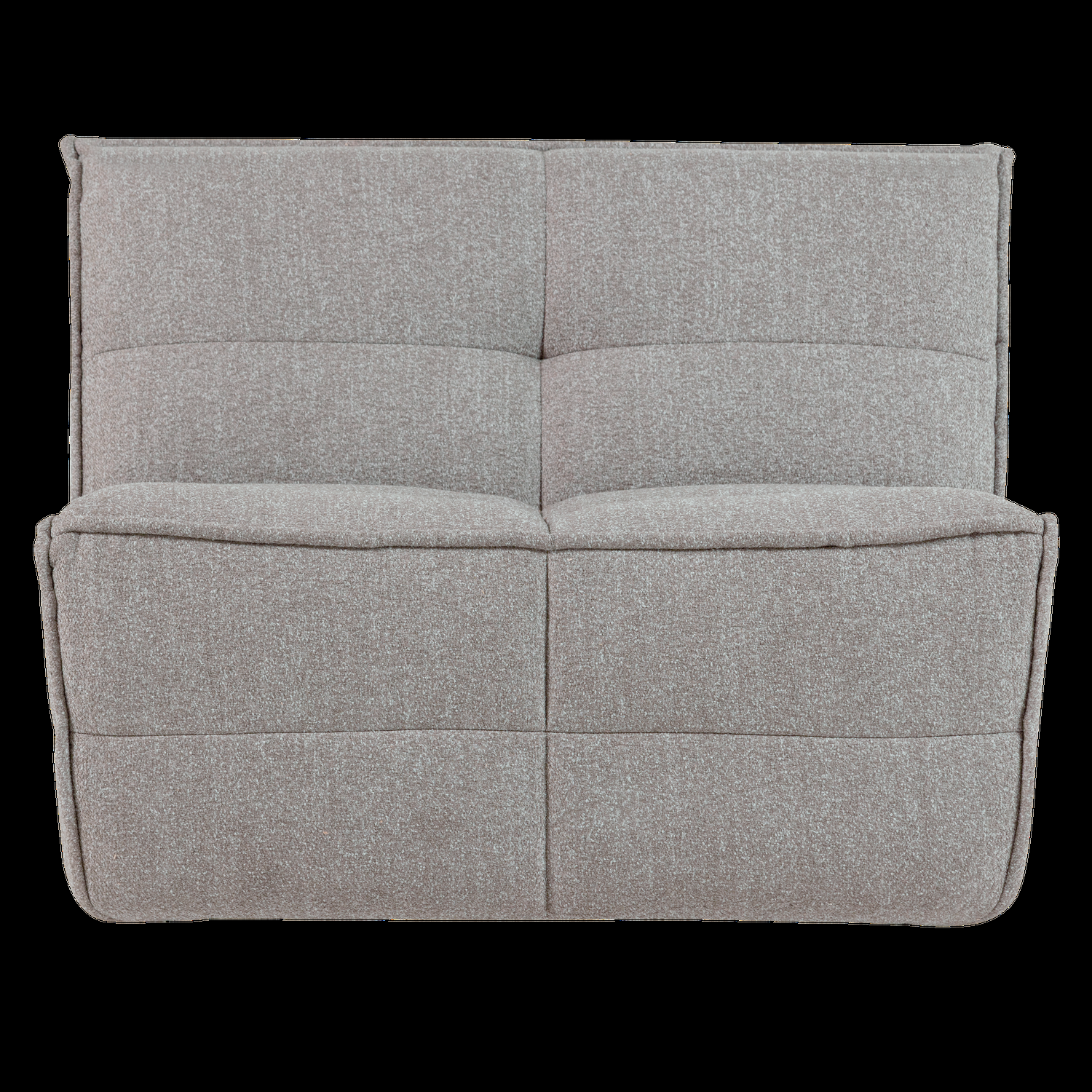 vtwonen 1-zits element Cluster – Bouclé – Warmgrijs – 82x105x92