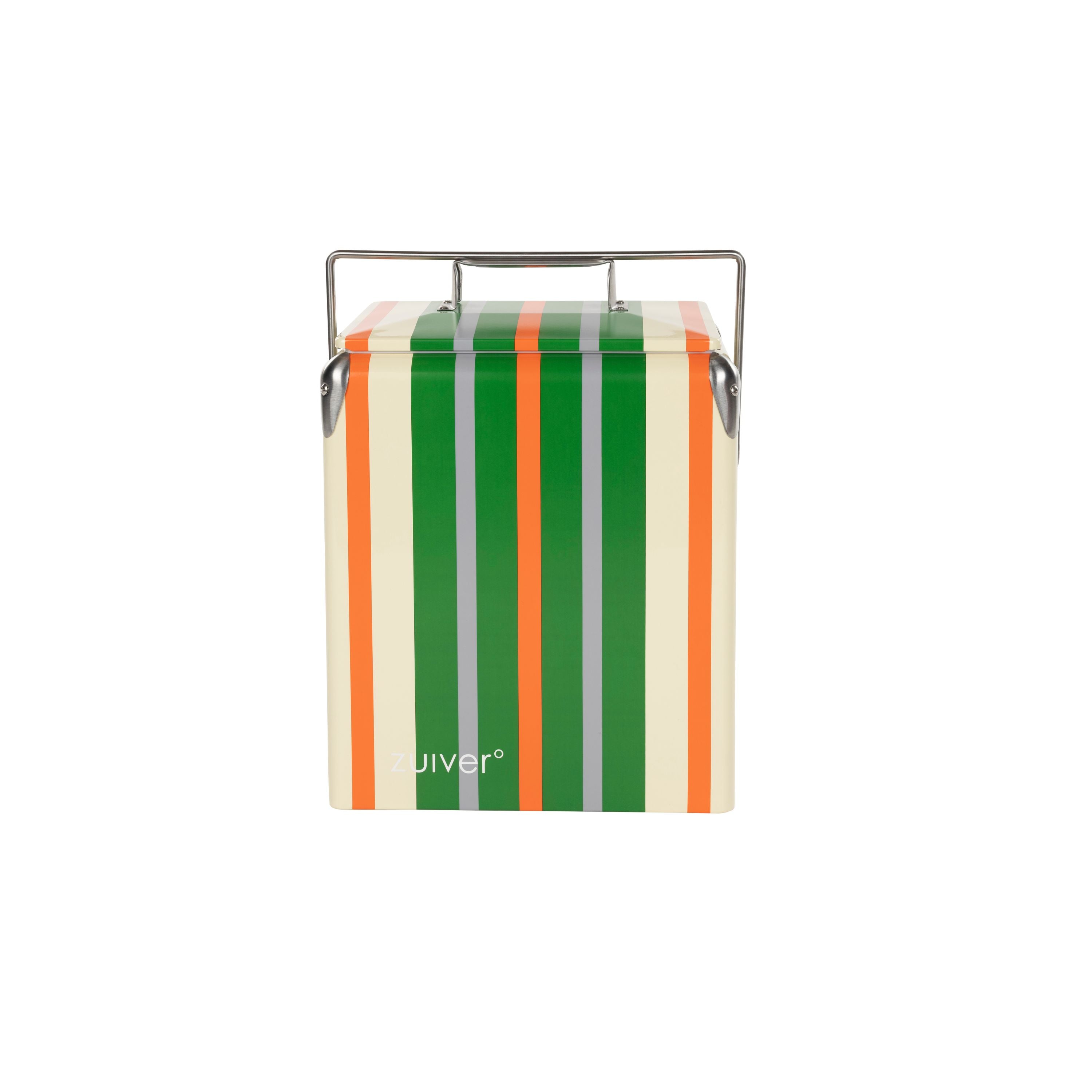 Zuiver Cooler Be Wine Koelbox Strepen Lemon – Groen