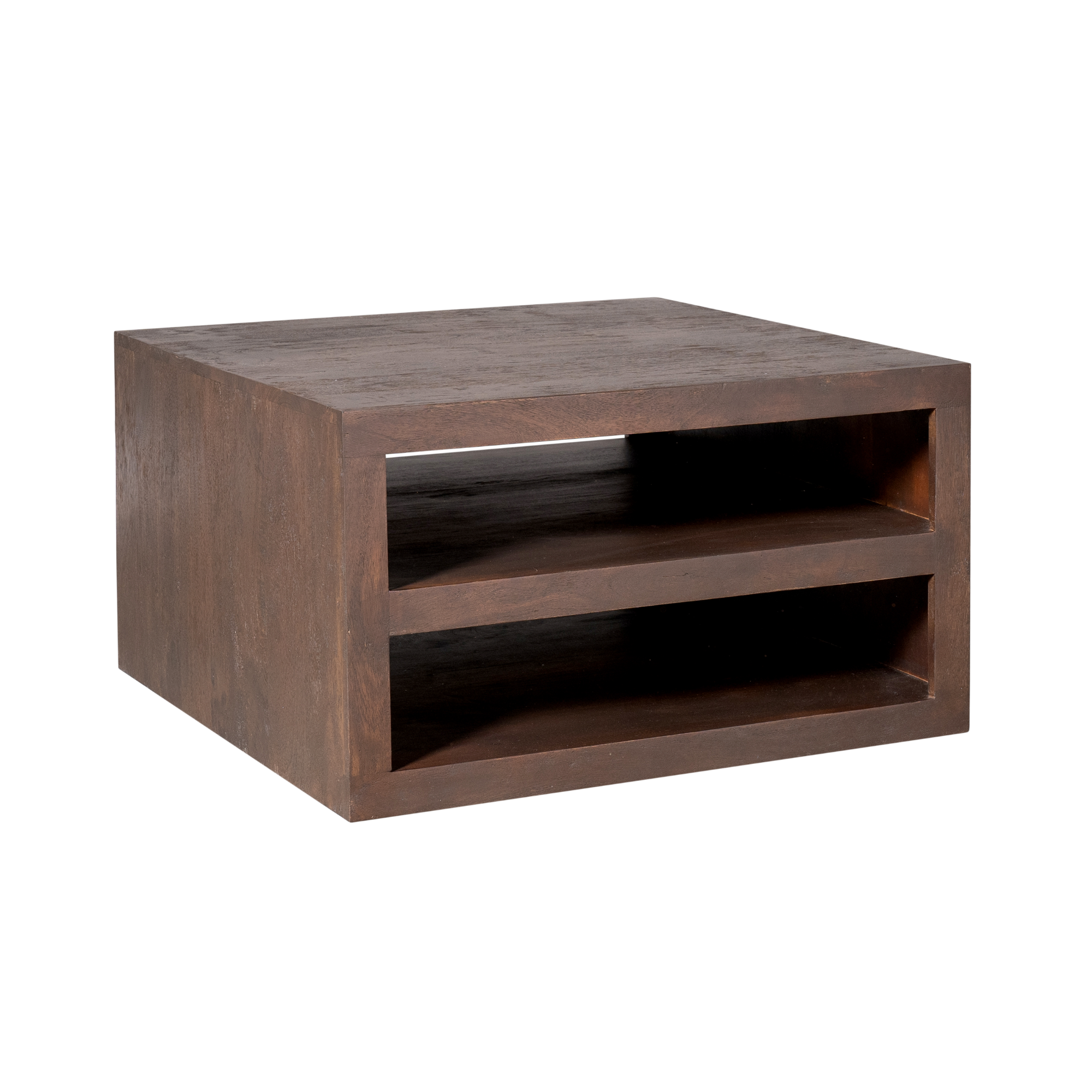 Starfurn salontafel Brussel – bruin – 80x80x40cm