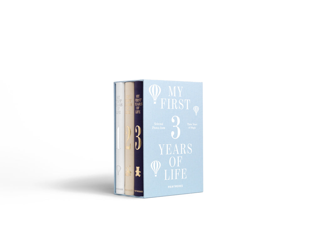 Printworks Baby Album set van 3 – My First 3 Years