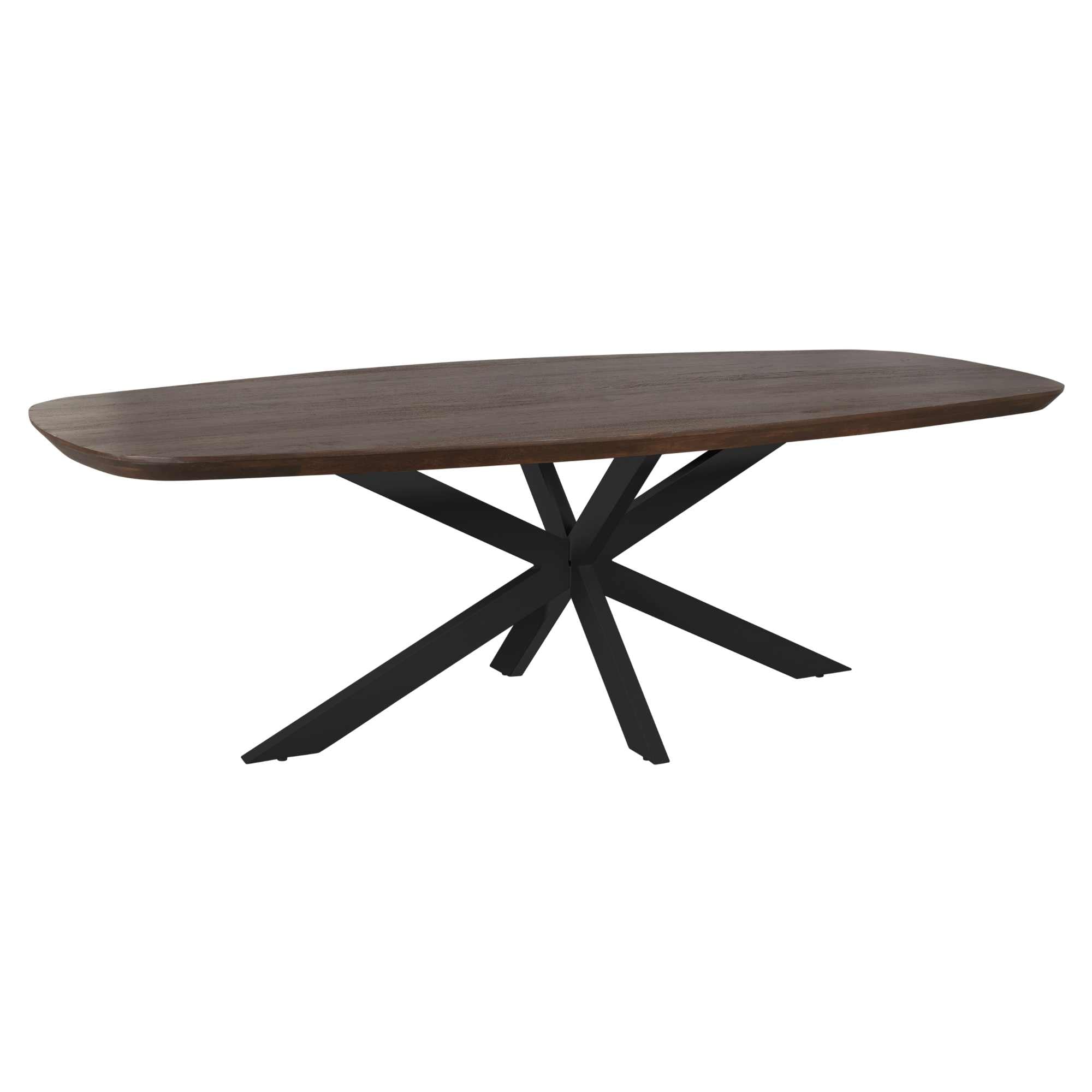 Starfurn eettafel Madison – zwart – 120x280x76cm