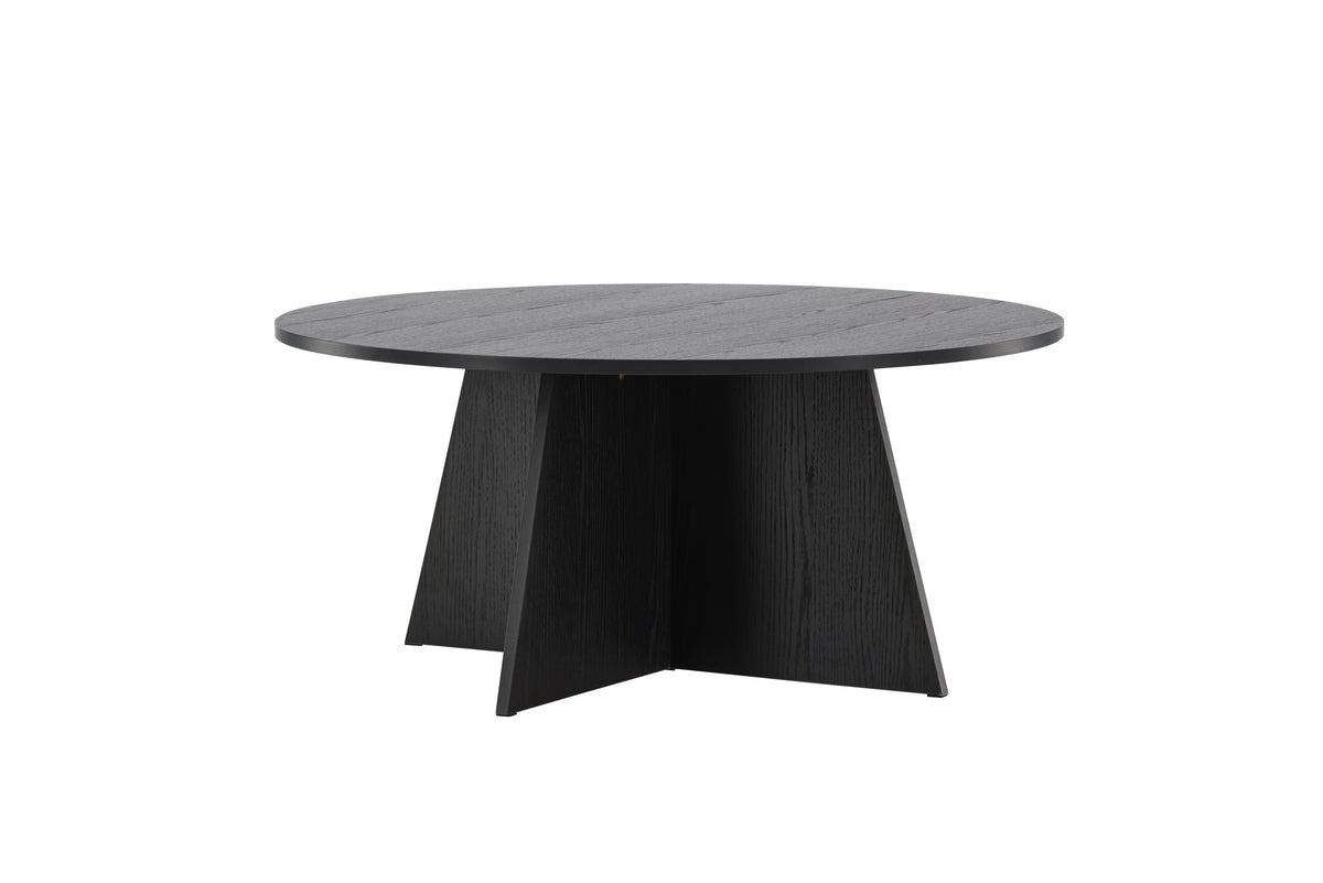 Rebellenclub Salontafel Vonge – ø100 cm – Zwart