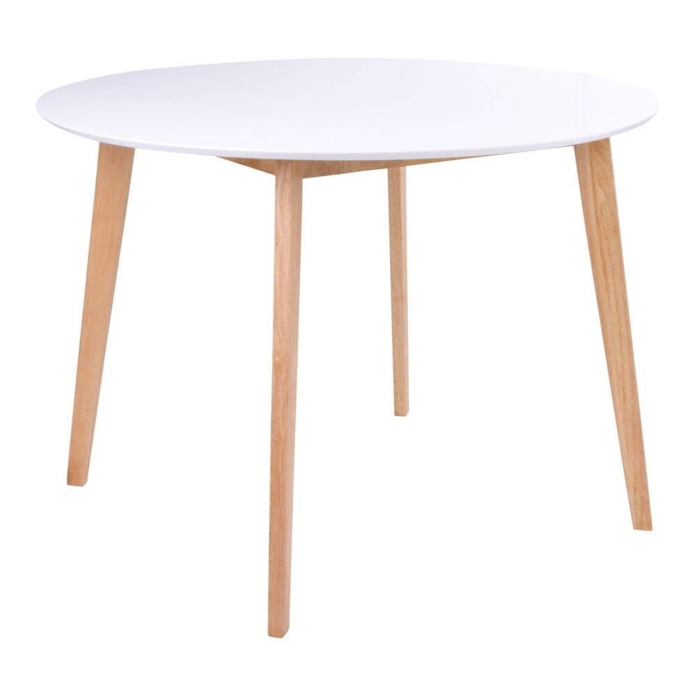 BRAM Eetkamertafel Rognan – ø105 – Wit