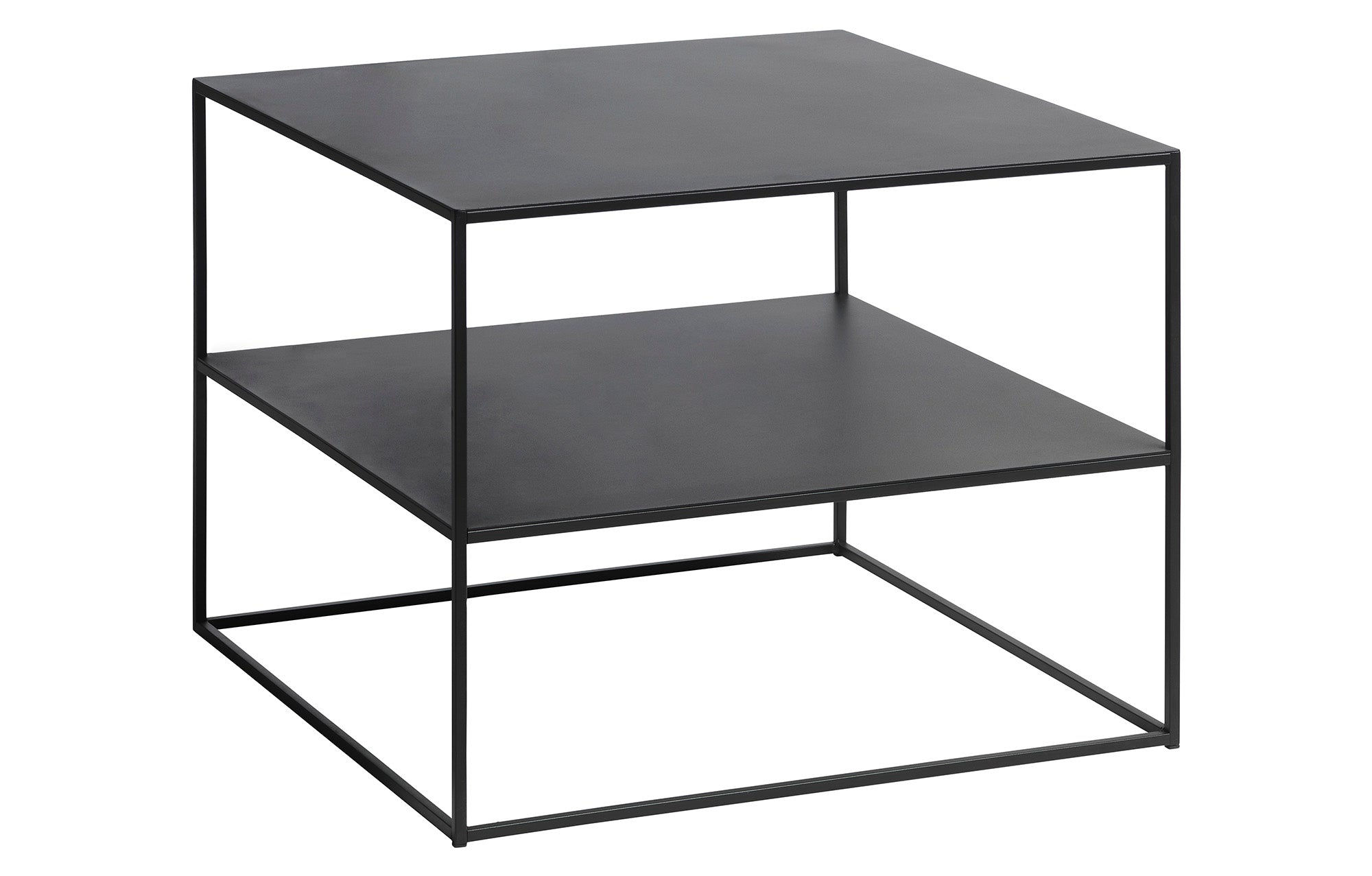 BRAM Salontafel Basha – 65 x 65 cm – Zwart