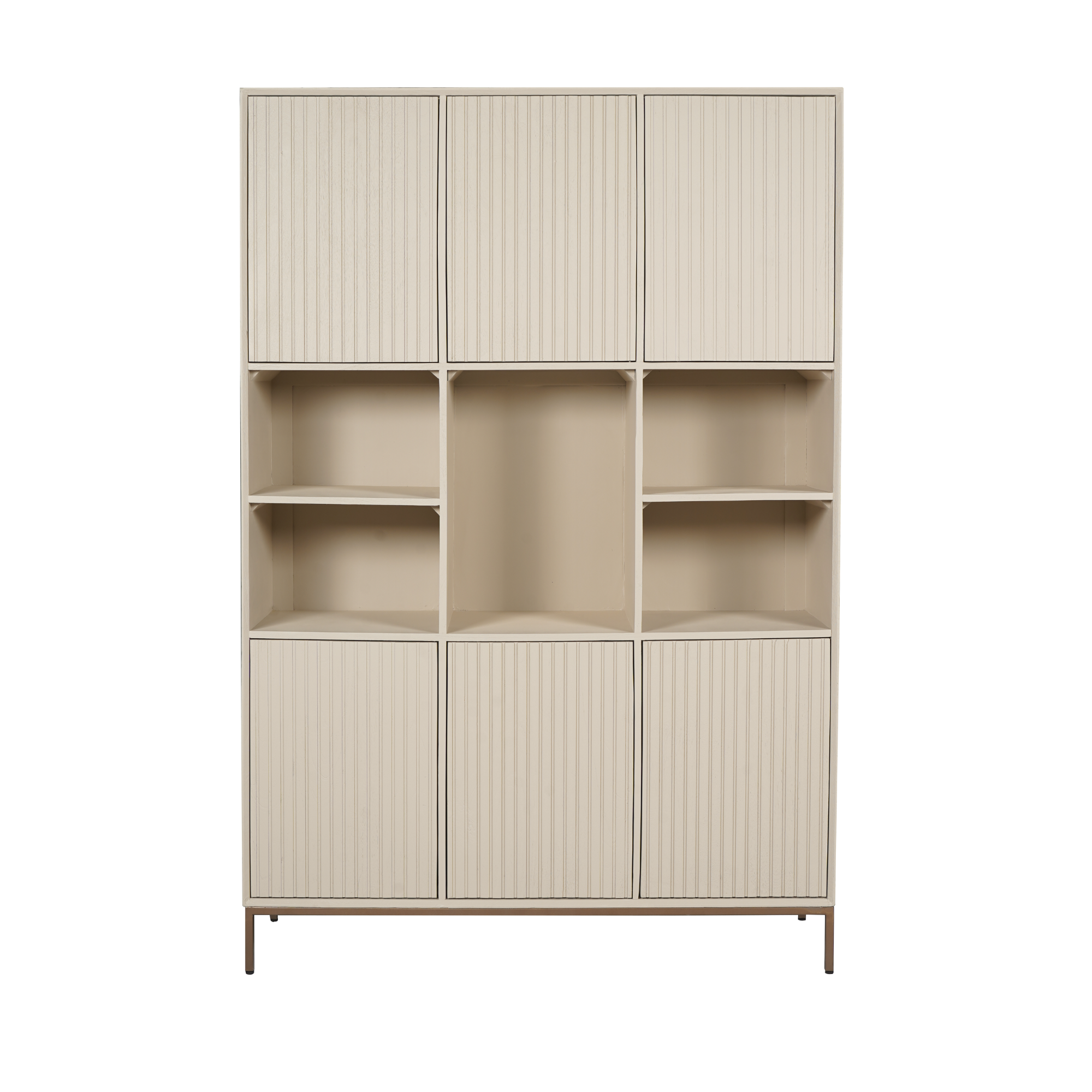 Starfurn vakkenkast Madison – beige – 45x135x200cm
