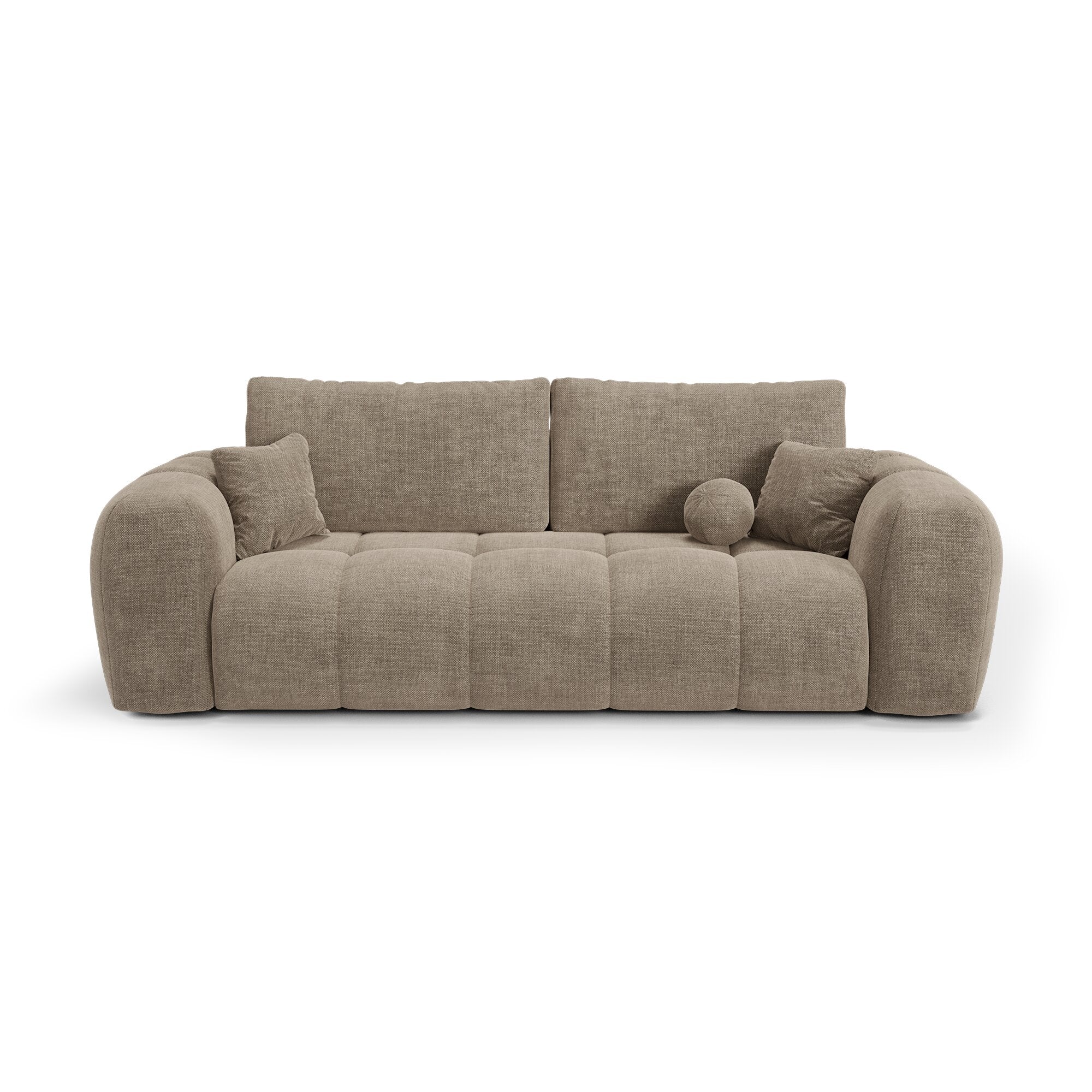 Premium Interiors – Slaapbank met kist SKY – geweven stof mol 260cm
