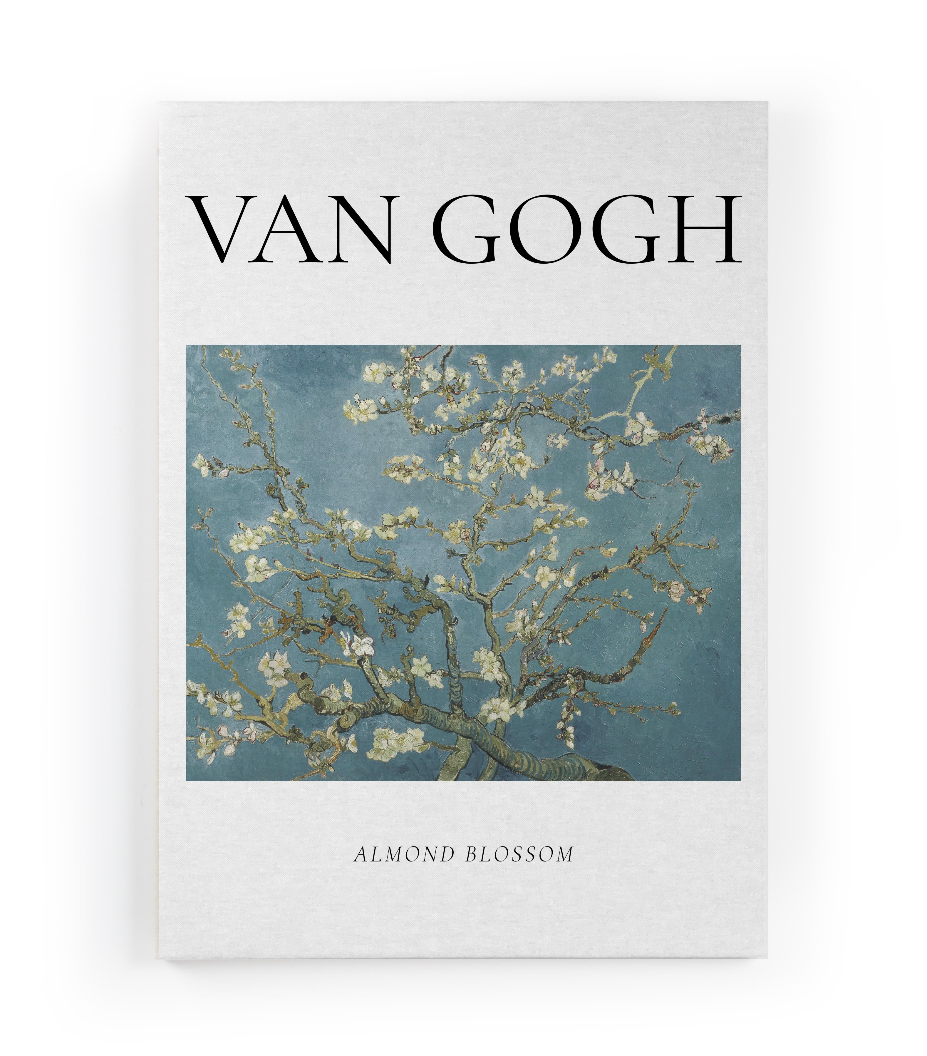 Canvas 60×40 Afdruk Amandelbloesem Van Gogh