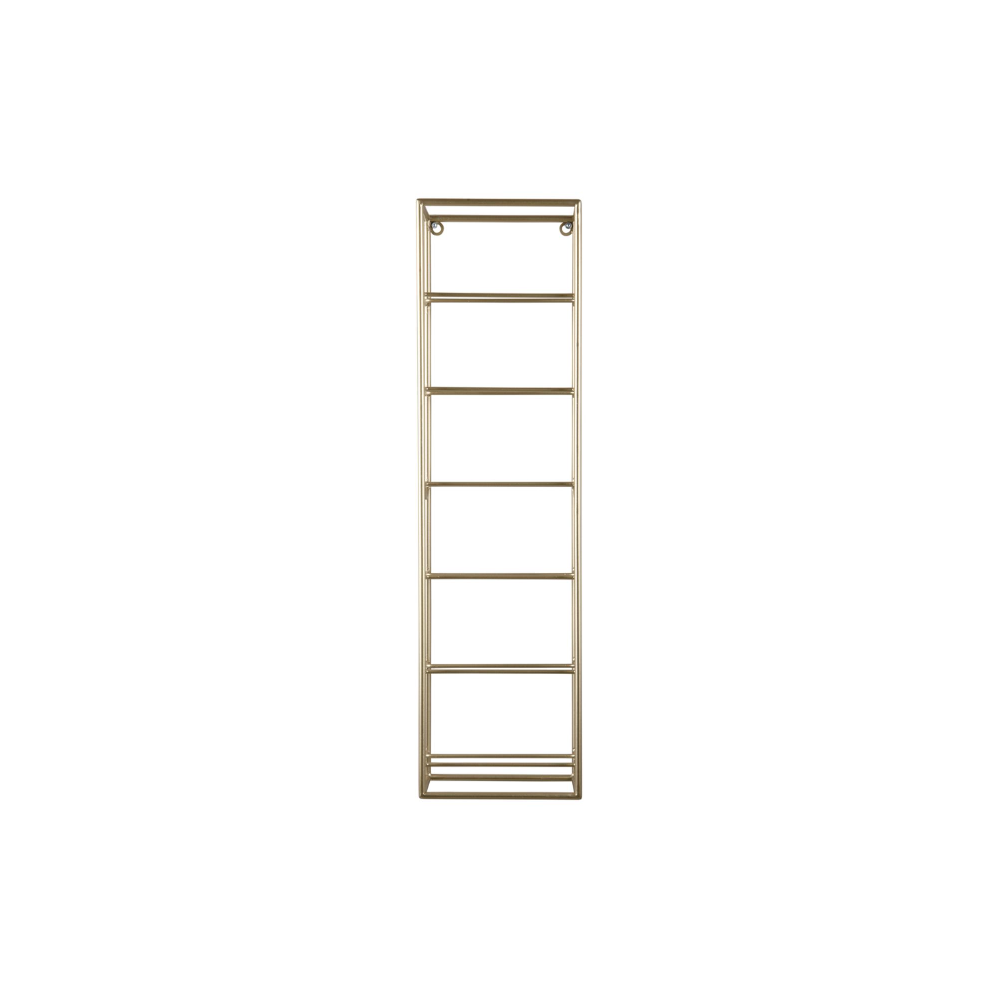 Present Time wijnrek Single – goud – 18×11.5x66cm – Vaderdag – Vaderda