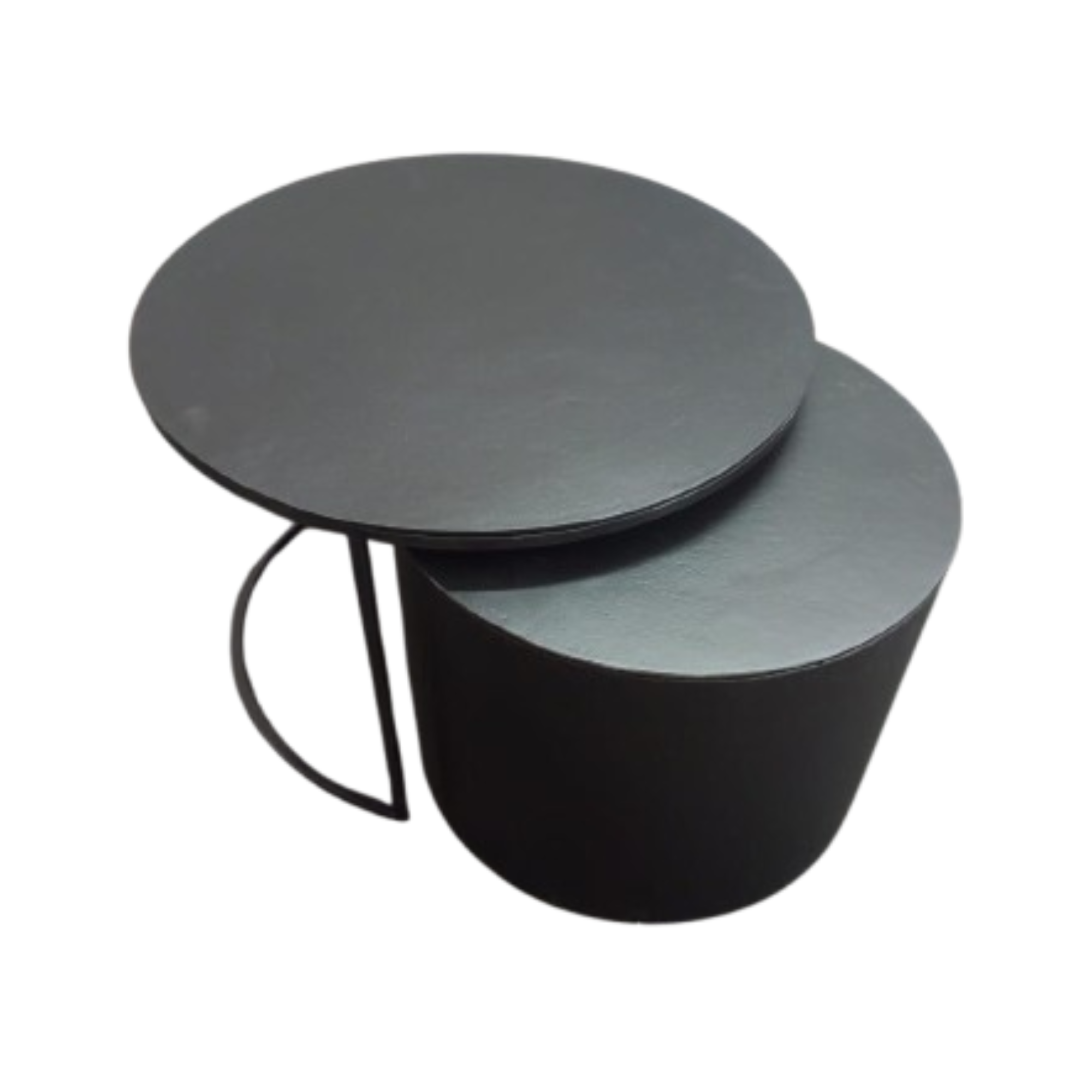 Starfurn salontafel Luna – zwart – 75x75x45cm