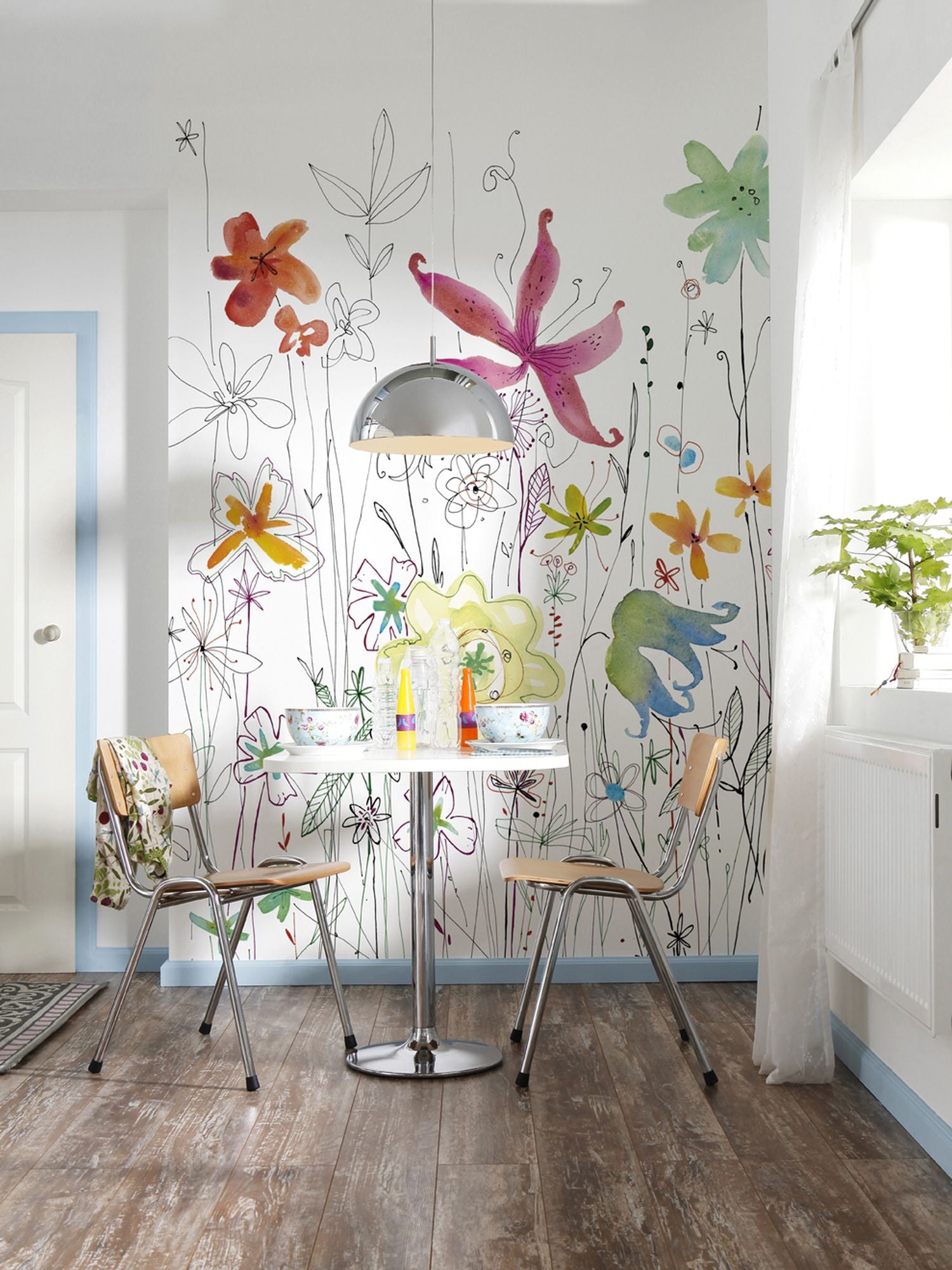 Komar fotobehang Joli multicolor – 184 x 248 cm – 611108