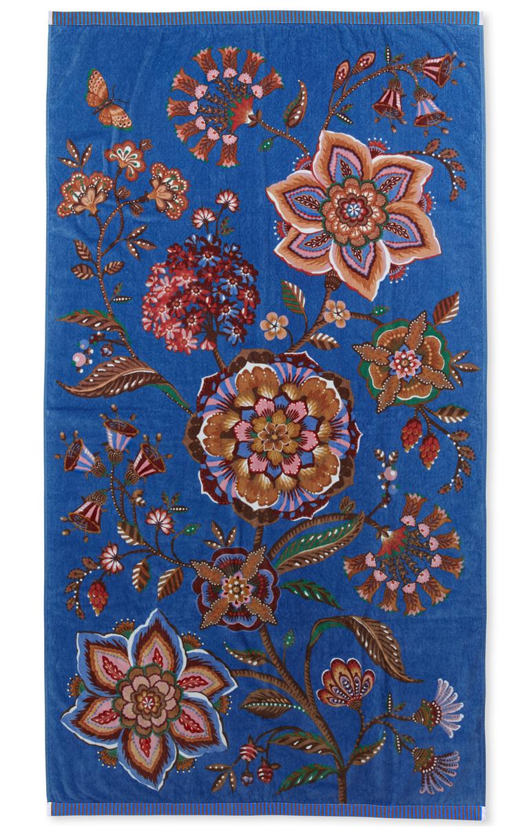 Pip Studio strandlaken Viva la Vida Beachtowel – 100×180 cm – blauw