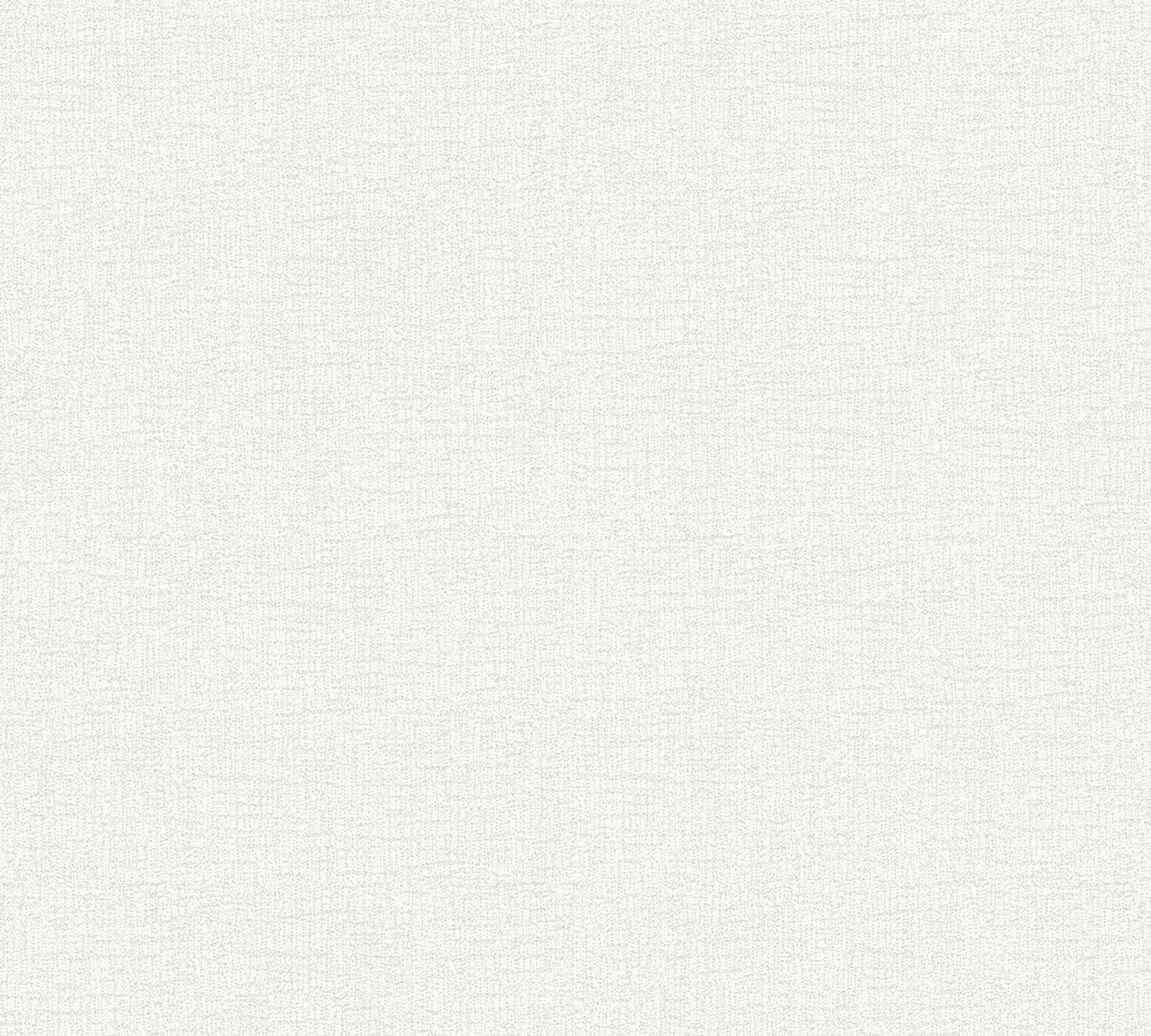 A.S. Création behang effen wit – 53 cm x 10.05 m – AS-378314