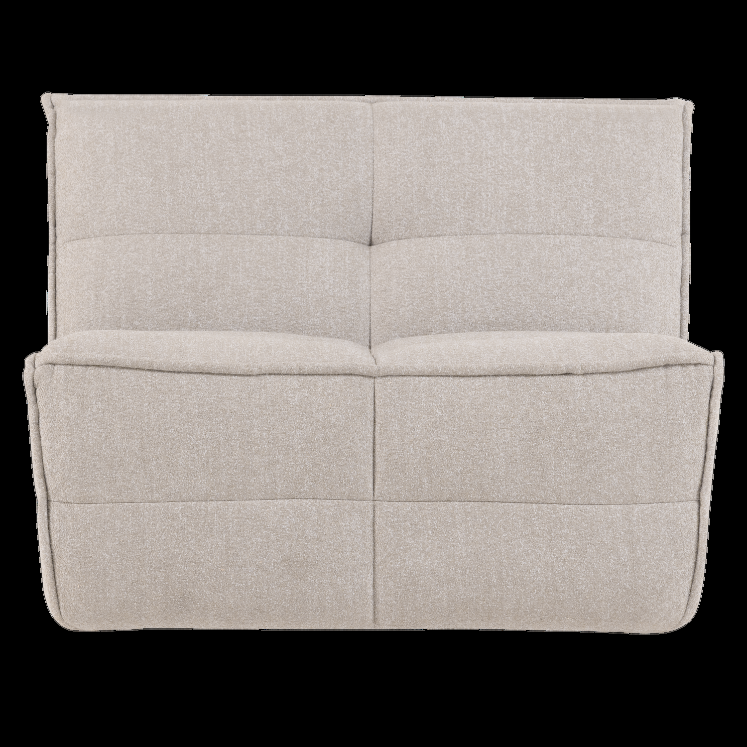 vtwonen 1-zits element Cluster – Bouclé – Zand/Beige – 82x105x92