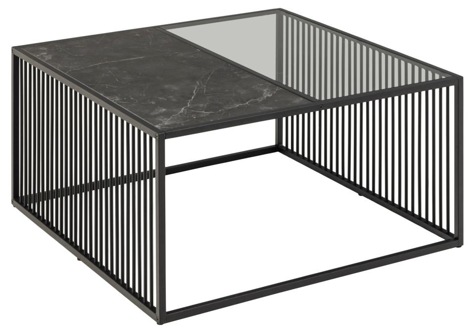 BRAM Salontafel Clune – 80 x 80 cm – Zwart