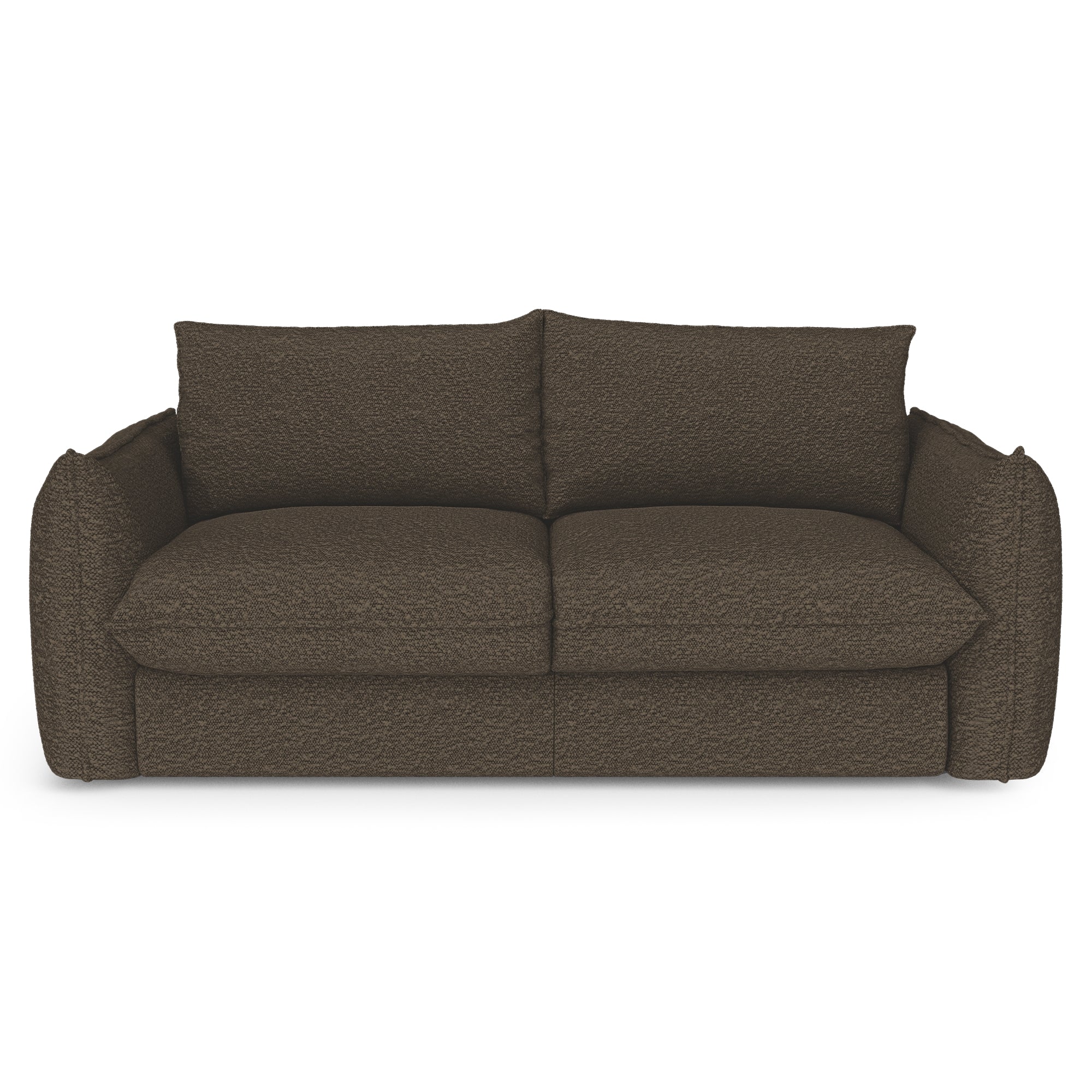 Premium Interiors – Slaapbank Express ICON – krul expresso bruin 208cm