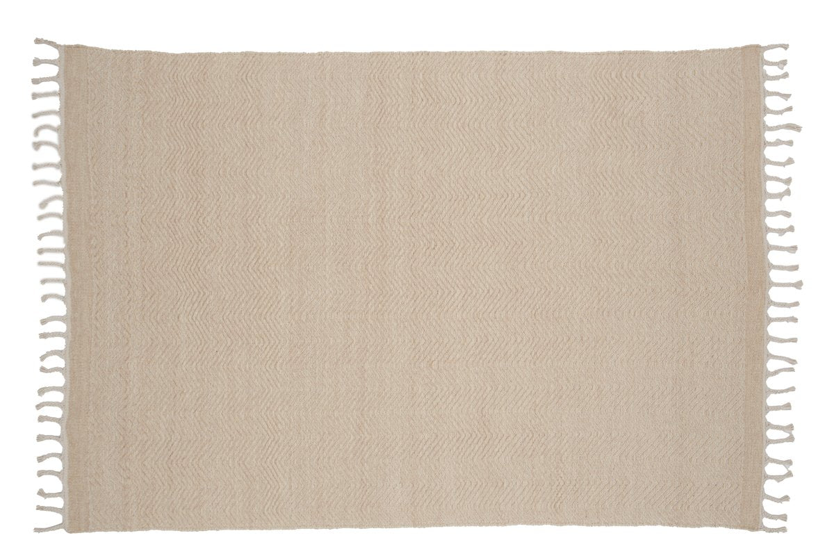 Rebellenclub Vloerkleed Dolores – beige – 300 x 200 cm