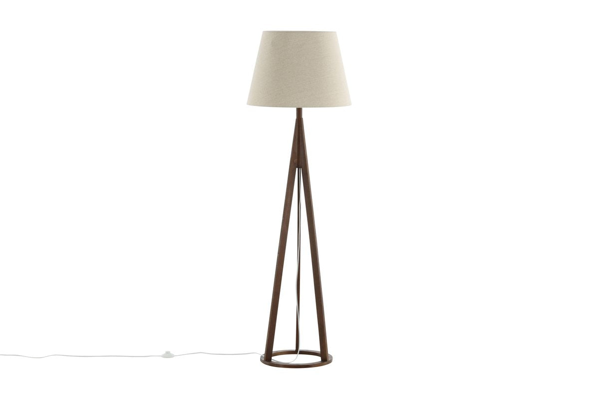 Rebellenclub Vloerlamp Helene – bruin