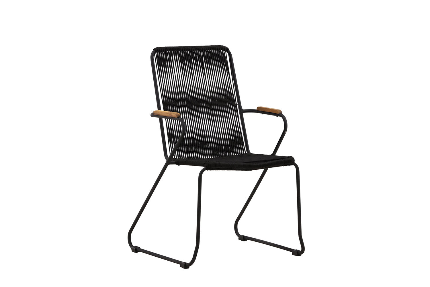 Rebellenclub Tuinstoel Rama – Zwart